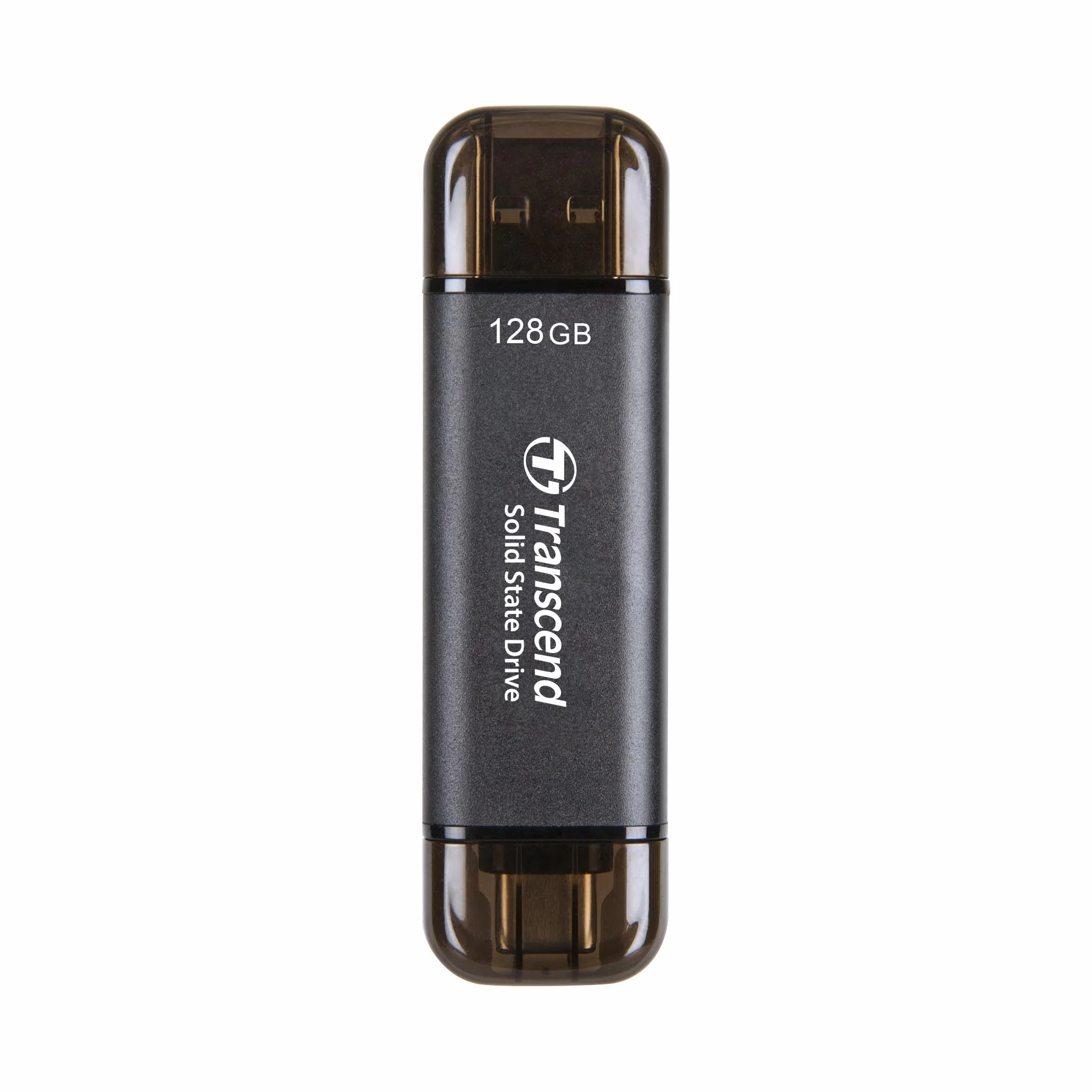 Transcend Przenośny dysk SSD ESD310C 128GB Type-A/Type-C kompatybilny z PS4/PS5 - TS128GESD310C
