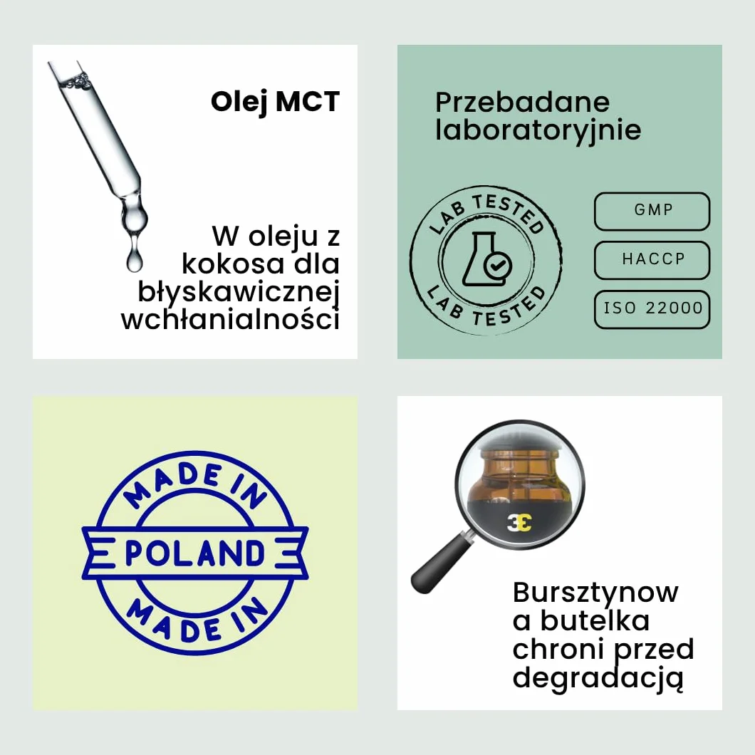 Witamina D3 K2 w kroplach 10 ml | D3 2000 iu | Wysoka przyswajalność | Wspiera odporność, kości i mięśnie