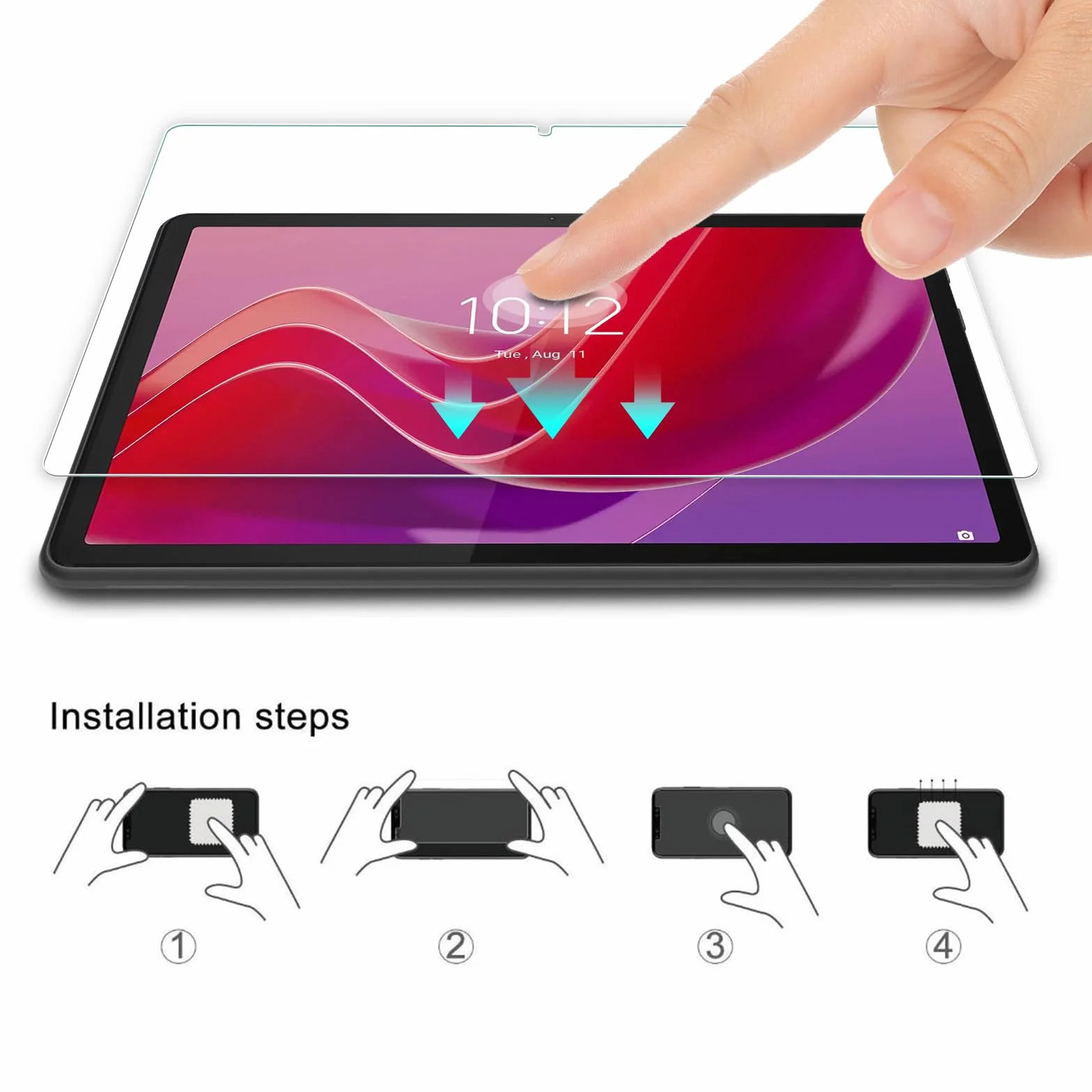 Lenovo Tab M11 / Idea Tab 28.9 cm Szkło Hartowane Ochraniacz Ekranu 2-pak