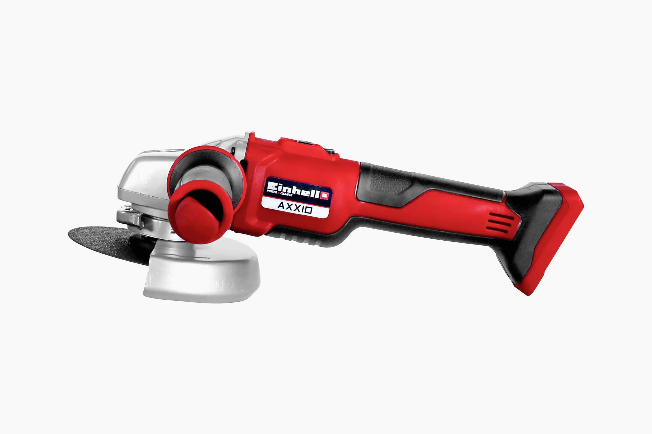 Einhell Akumulatorowa szlifierka kątowa AXXIO Power X-Change (Li-ion, 18 V, Ø125 mm, silnik bezszczotkowy, zabezpieczenie przed ponownym włączeniem, przeciążeniem, tarczy, bez akumulatora, ładowarki)