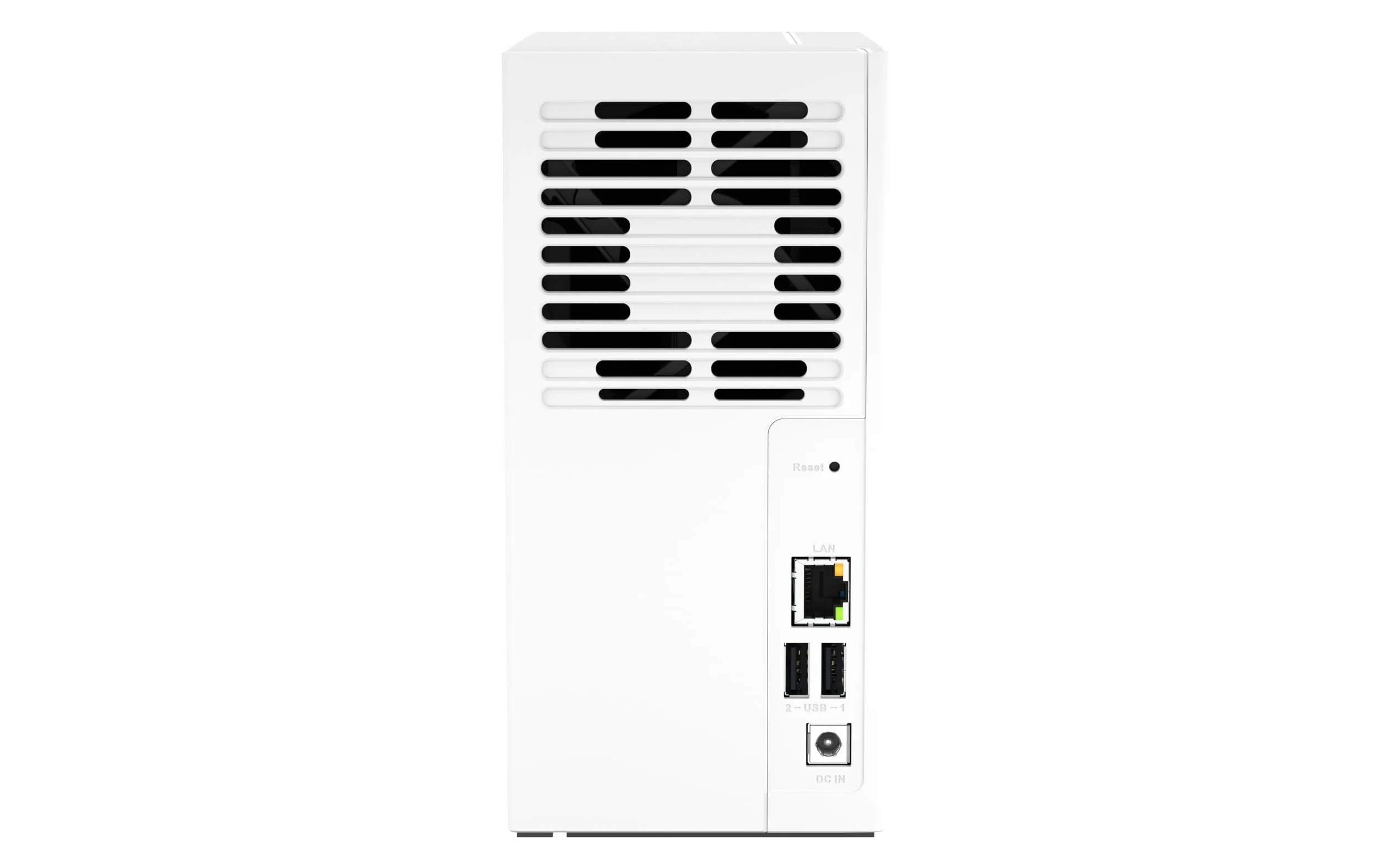 QNAP TS-233 2-bay Desktop NAS Enclosure Quad core processor,White, 2GB RAM - 2.0GHz
