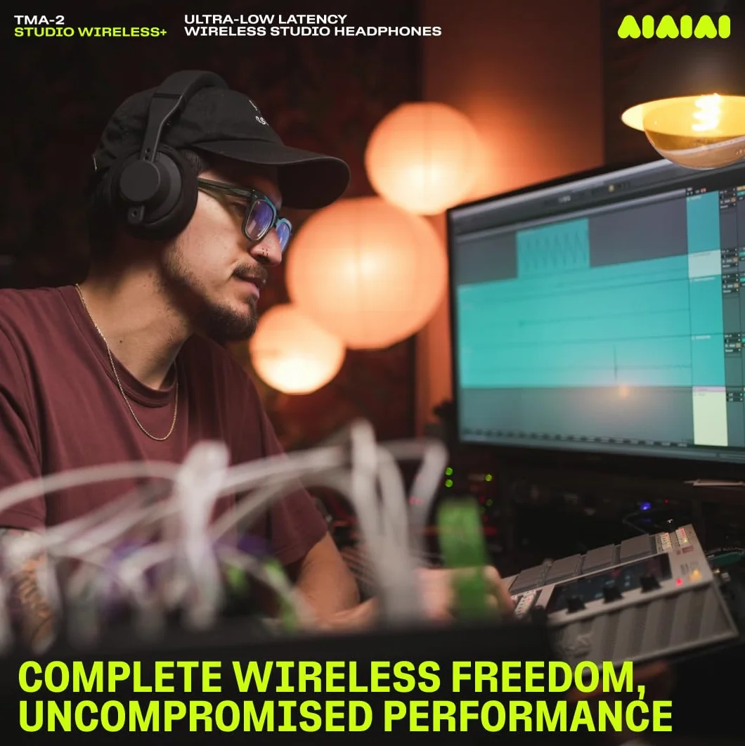 Aiaiai TMA-2 Studio Wireless+ Słuchawki Bezprzewodowe Czarny