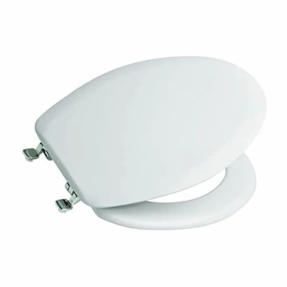ROCA A801070004 LORENTINA - Biała toaletowa chromowane zawiasy
