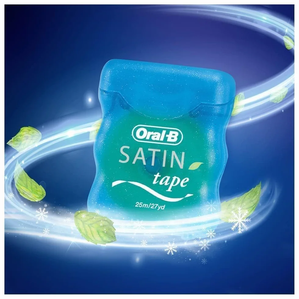 Oral-B Satynowa miętowa nić dentystyczna, 25 m