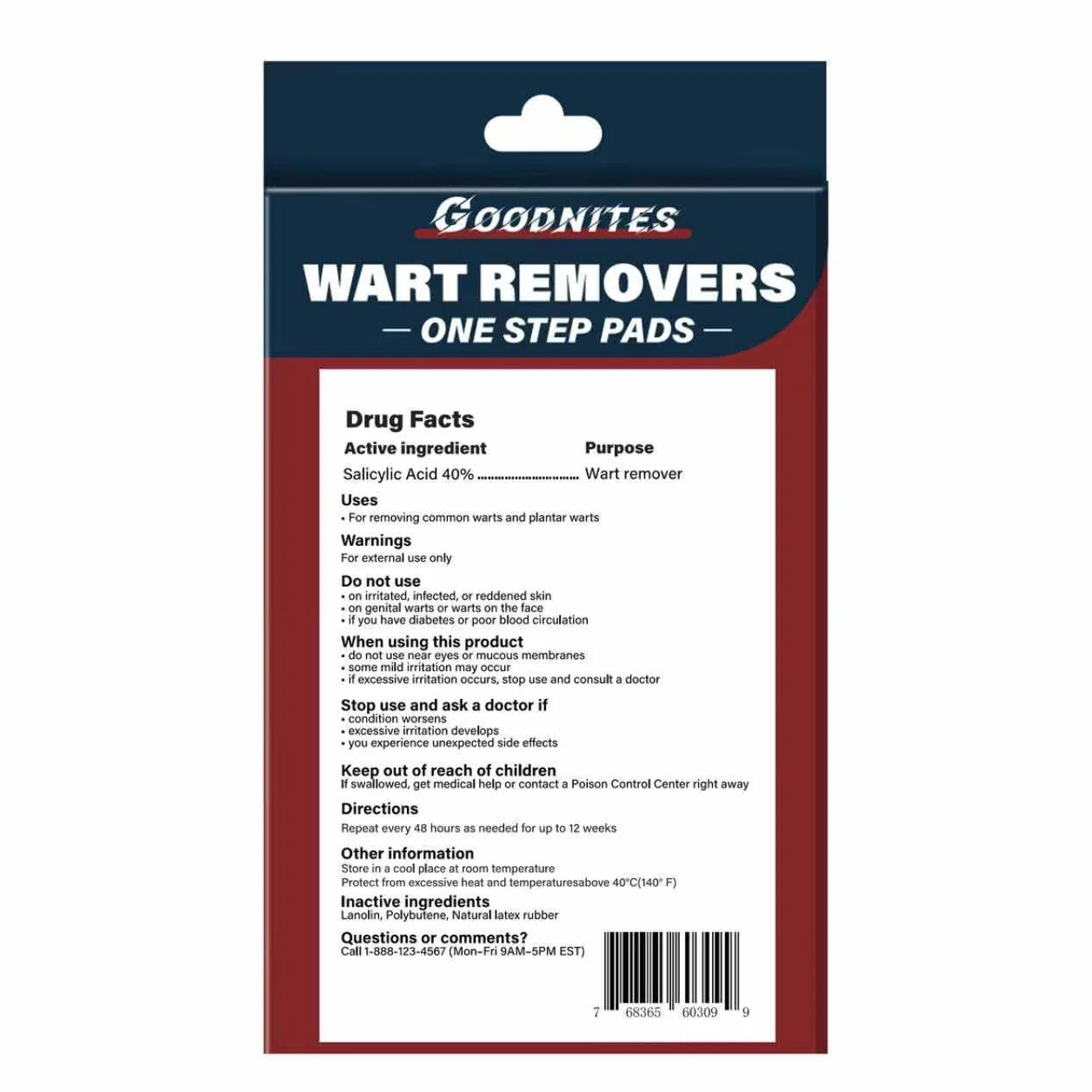 Wart Remover Pad, 10