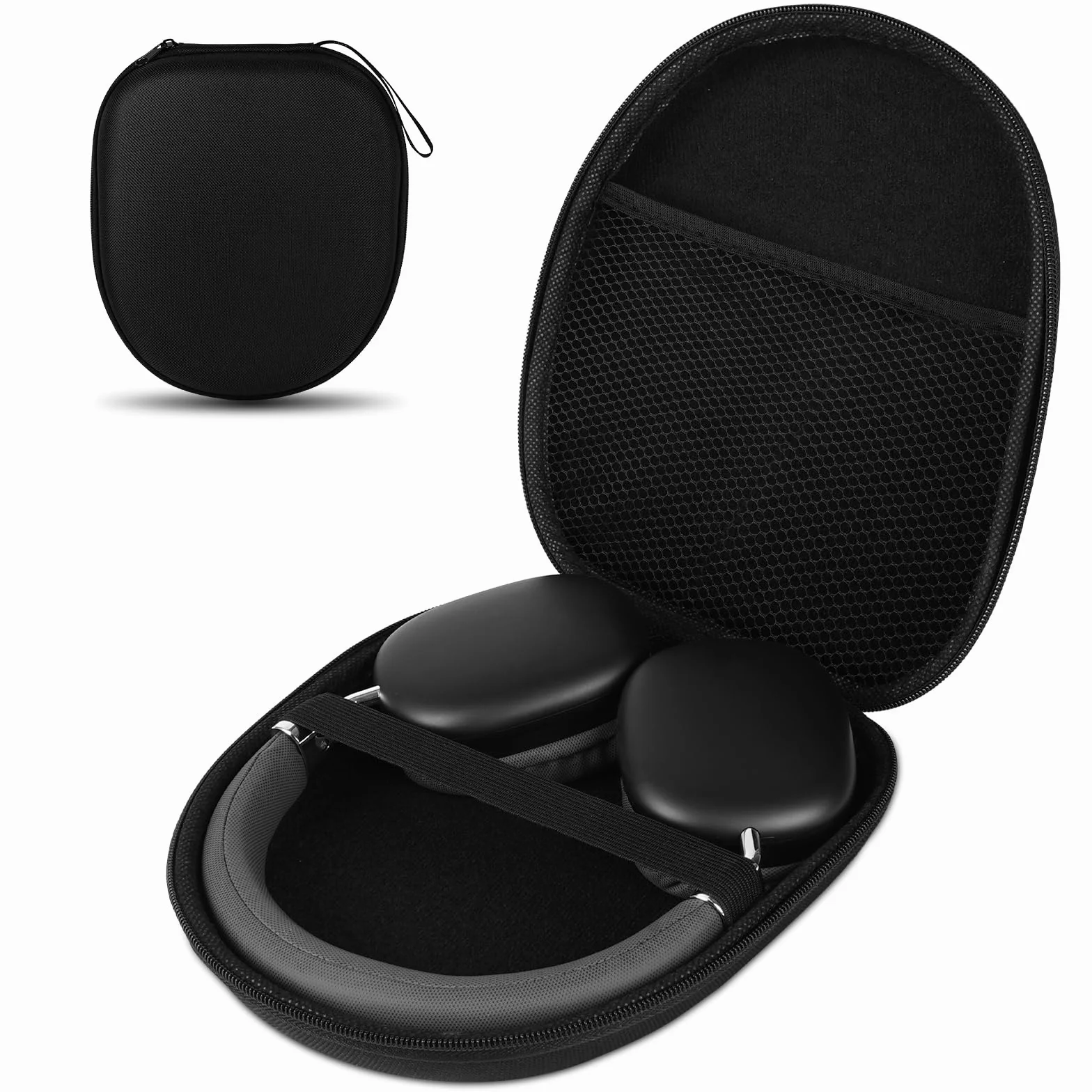 Etui Kompatybilny z Sony WH-1000XM4 WH-CH700 WH-CH710 WH-CH720N JBL 720BT 710BT, Twarda Obudowa EVA, Przenośna Torba Podróżna, Czarny