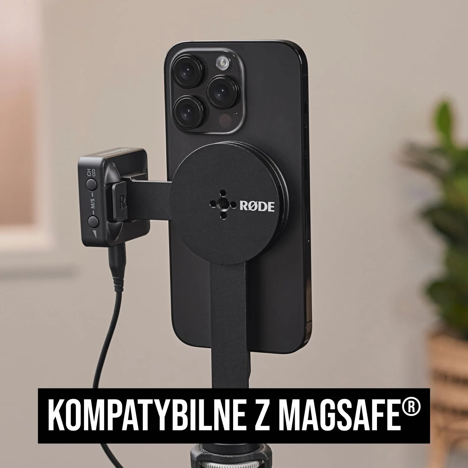 RØDE Magnetyczny Uchwyt do Smartfona Cold Shoe 1/4 cala MagSafe