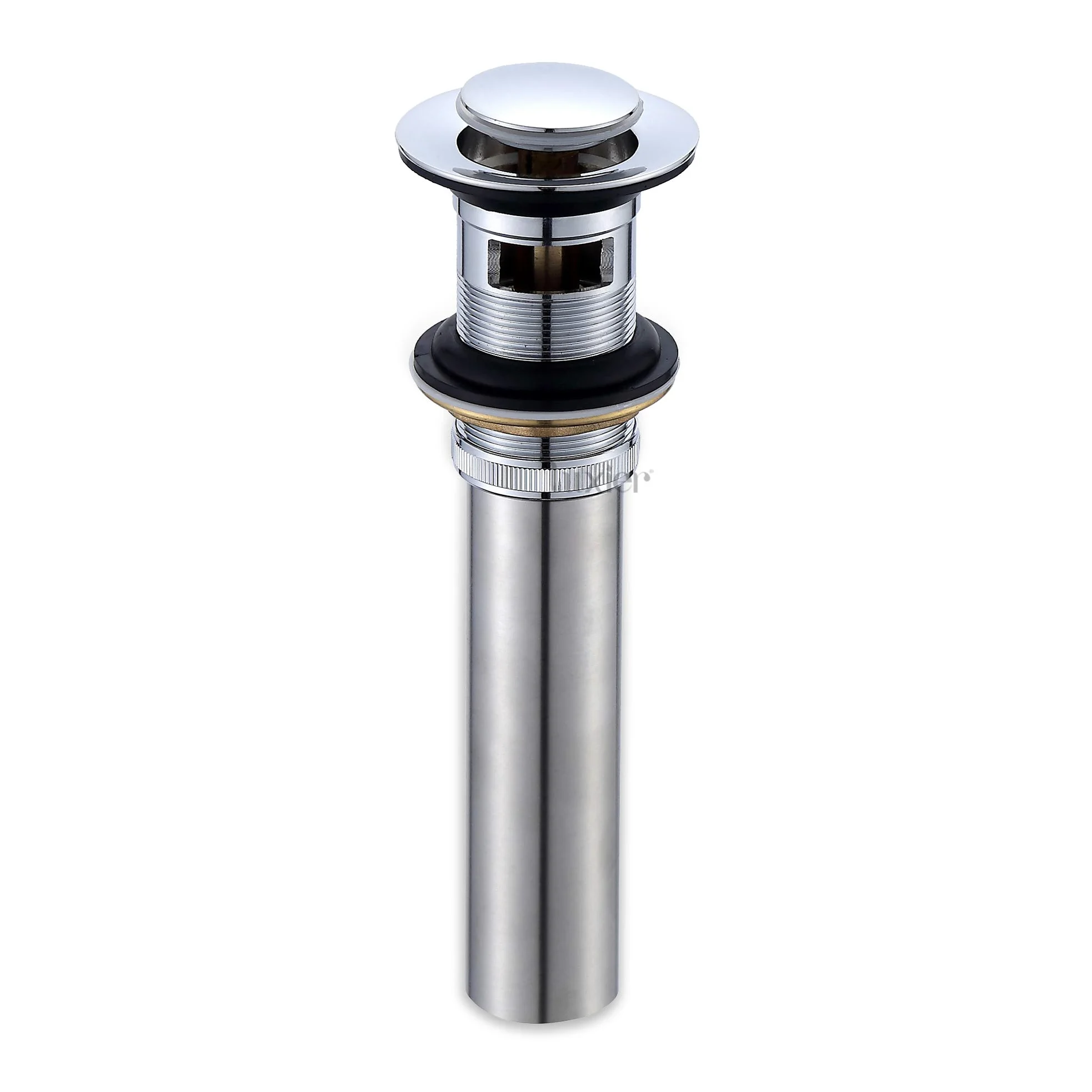 Luxier Korek spustowy do umywalki lub baterii łazienkowej DS04-TC 1 1/2" chrom