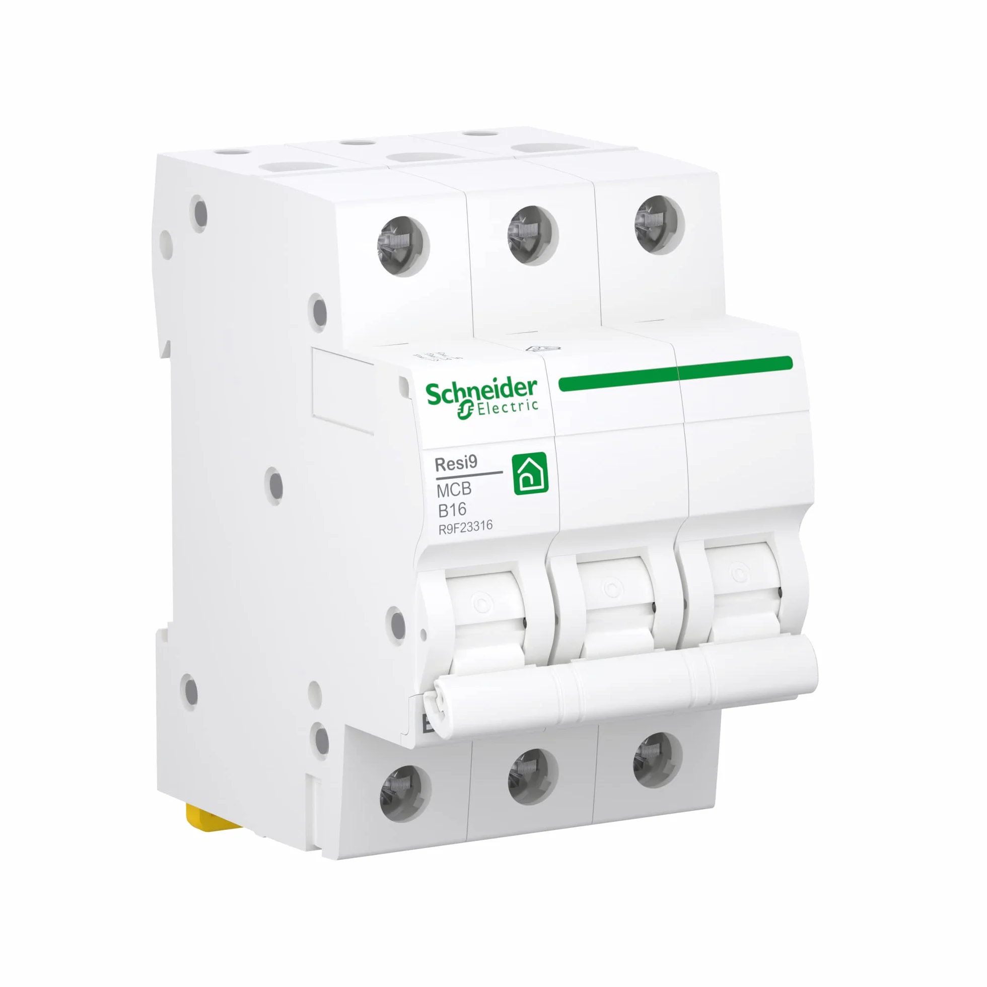 Schneider Electric Wyłącznik nadprądowy RESI9 3P 16A B 6KA, R9F2336