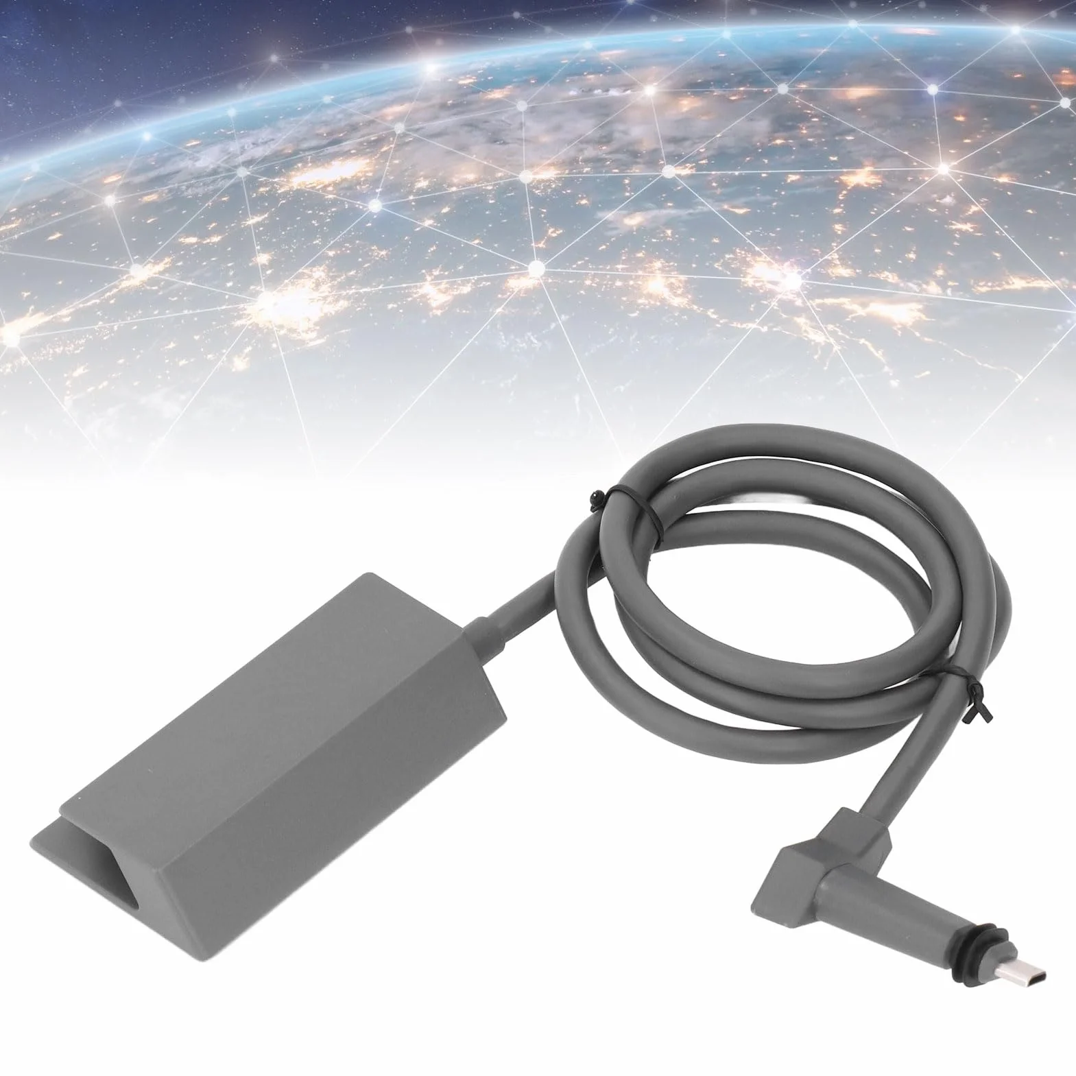 Adapter Ethernet do Internetu Satelitarnego V2, Adapter Kabla Dishy do RJ45 Podłącz Wtryskiwacz PoE, Praca z Zestawem Internetowym Dishy V2
