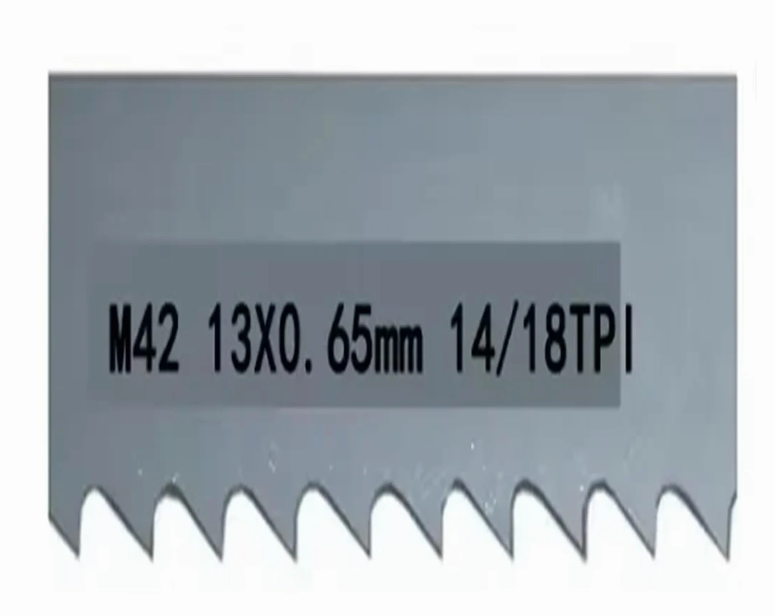 5 szt. Przenośne brzeszczoty do pił taśmowych 1140 brzeszczot piły taśmowej M42 Bimetal do cięcia metalu 13 0,65 mm 14/18 TPI(24T)
