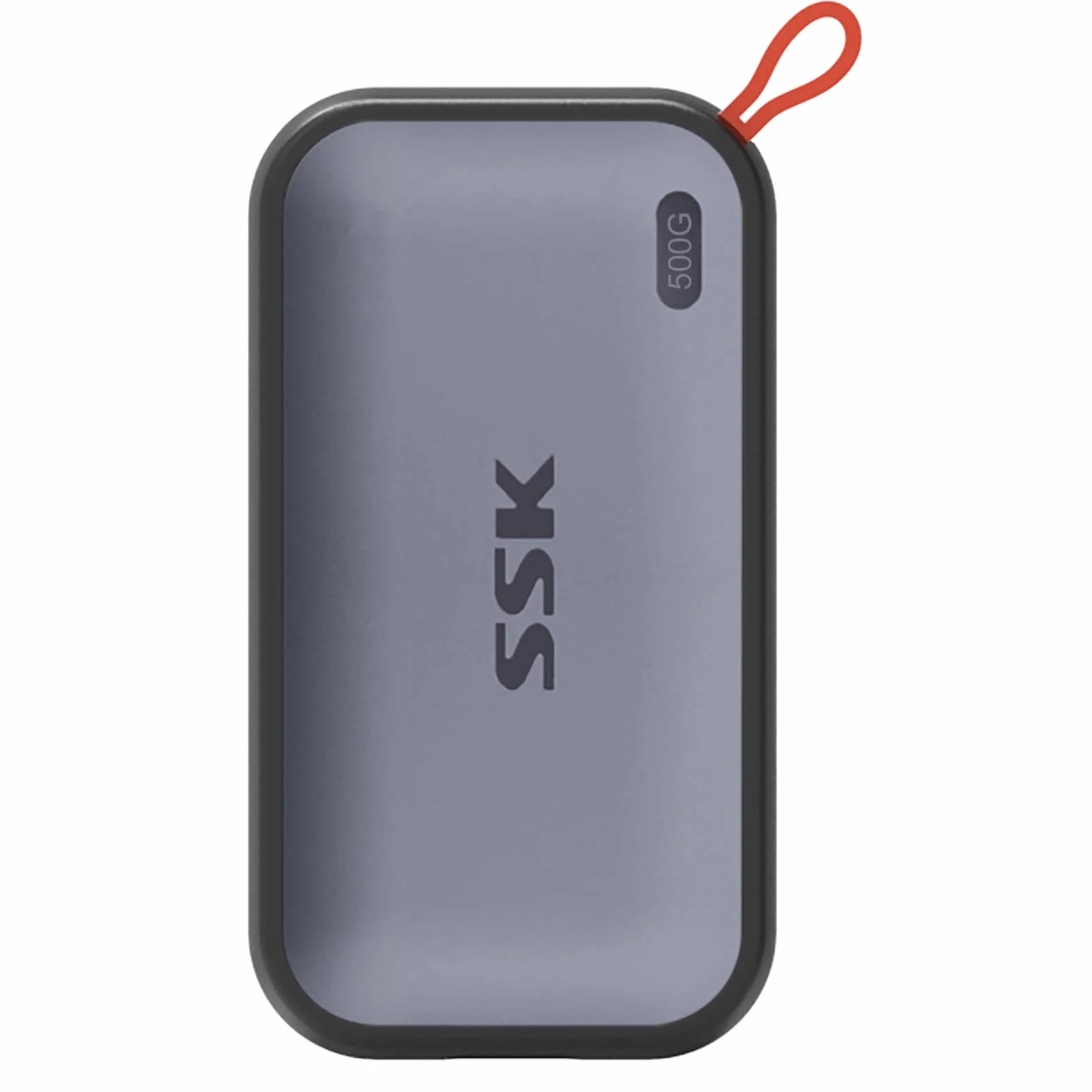 SSK Zewnętrzny przenośny dysk SSD 500GB z pamięcią NVME ekstremalna prędkość transmisji do 1050 MB/s, USB typu C 3.2 Gen 2, do smartfonów typu C, PS5, Xbox, laptopów, macbooków/Pro i innych urządzeń