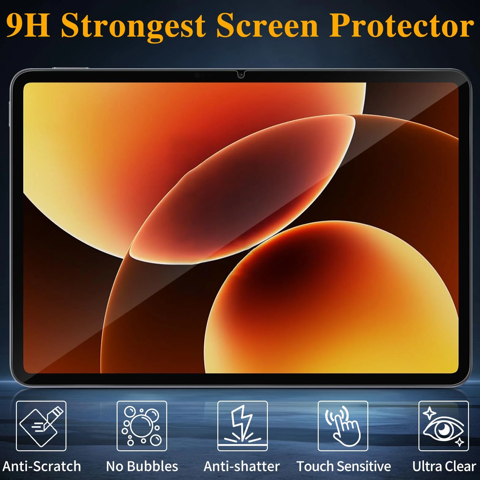 Folia ochronna Xiaomi Pad 8 / Pad 8 Pro / Xiaomi Pad 7 / Pad 7 Pro 11,2 cala 9H twardość szkło, 2 sztuki