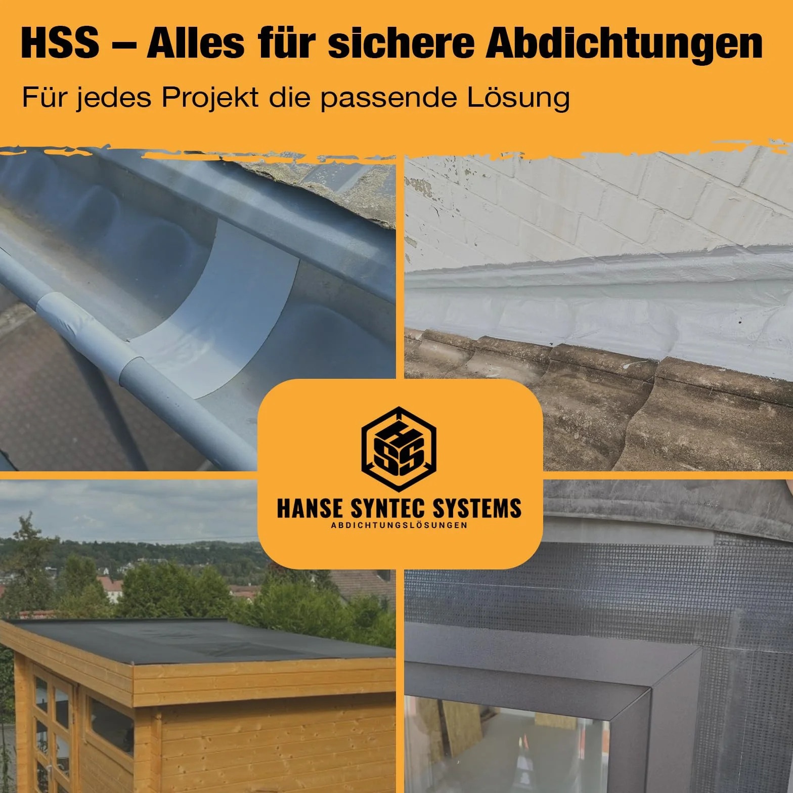 Taśma butylowa HSS EPDM 1,7 mm samoprzylepna – wodoszczelna taśma uszczelniająca – odporna na warunki atmosferyczne i promieniowanie UV – taśma naprawcza i uszczelniająca – 15 cm x 5 m