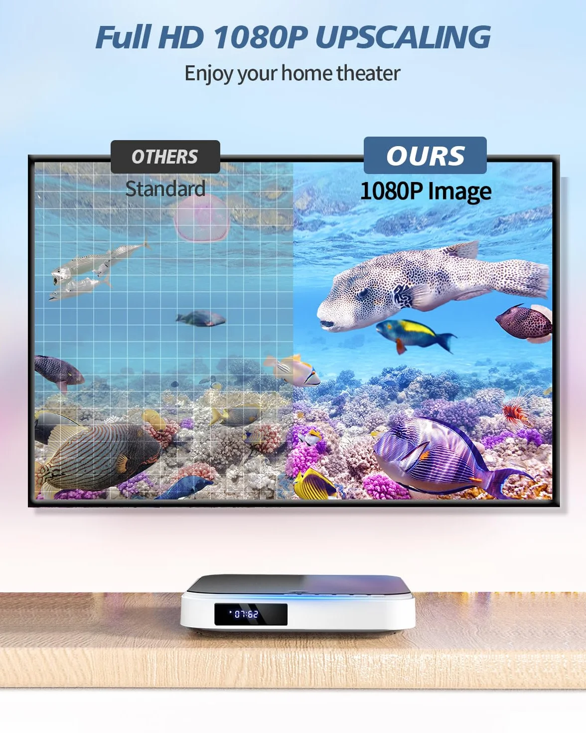 DESOBRY Mini odtwarzacz DVD 1080P HD, mały odtwarzacz DVD do telewizora, bez wszystkich regionów, kompaktowe, odtwarzanie w wielu formatach, wyjście HDMI i AV, wejście karty USB/TF, pilot zdalnego