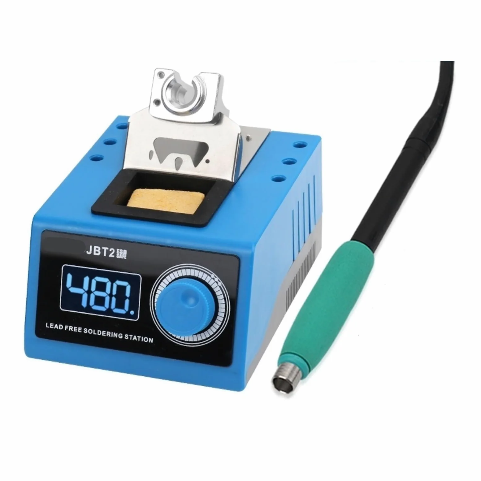 Stacja lutownicza, Stacja lutownicza Smart Precision SMD T120, zestaw do lutowania stałotemperaturowego o mocy 85 W i wyświetlaczem cyfrowym