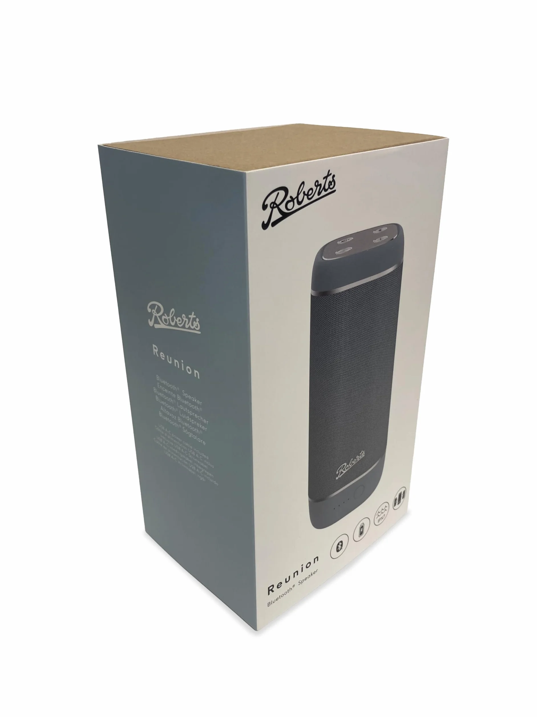 Retro budzik Dab+ FM Bluetooth Niebieski Revival Rest