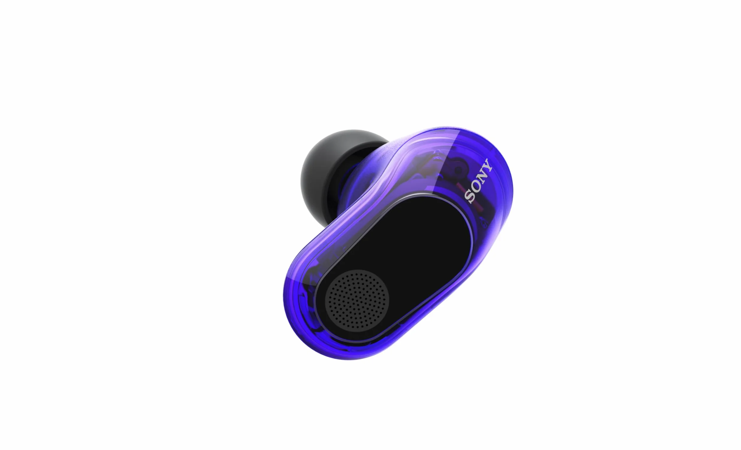 Sony INZONE Buds – prawdziwie bezprzewodowe słuchawki gamingowe, 360 Spatial Sound, ANC, do 24 h, Glass Purple