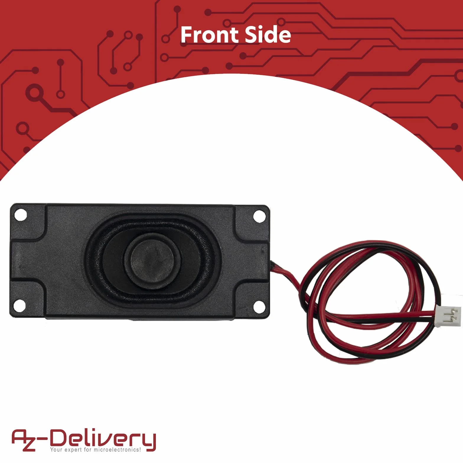 AZDelivery 2 x szt. Głośnik 3 watowy mini głośnik 8 omów