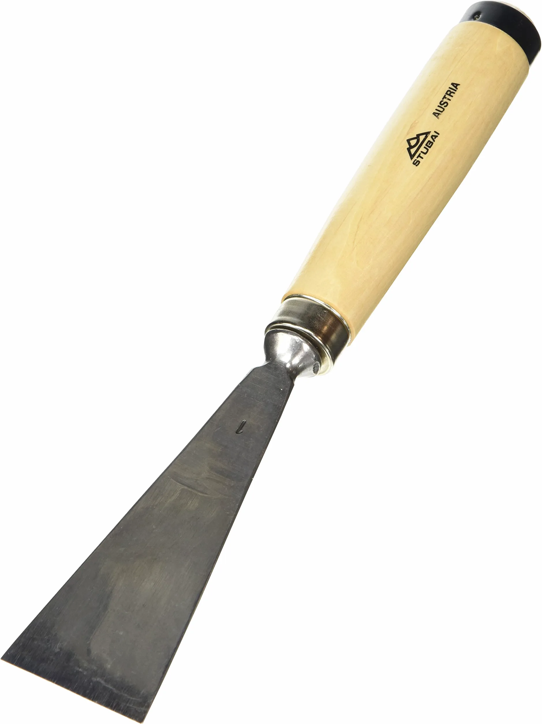 Stubai 557150 typ 1 dłuto do rzeźbienia w drewnie, srebrne/beżowe, 50 mm