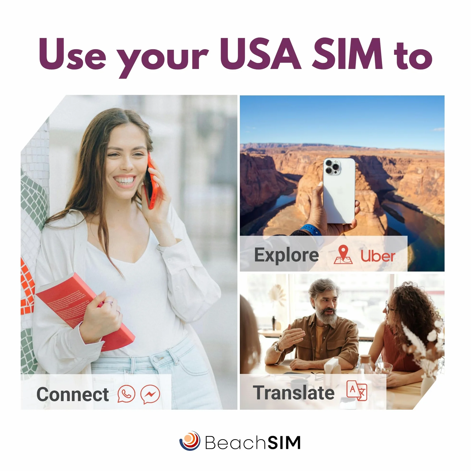 Karta SIM USA 30 dni 10GB danych 4G/5G transmisja danych