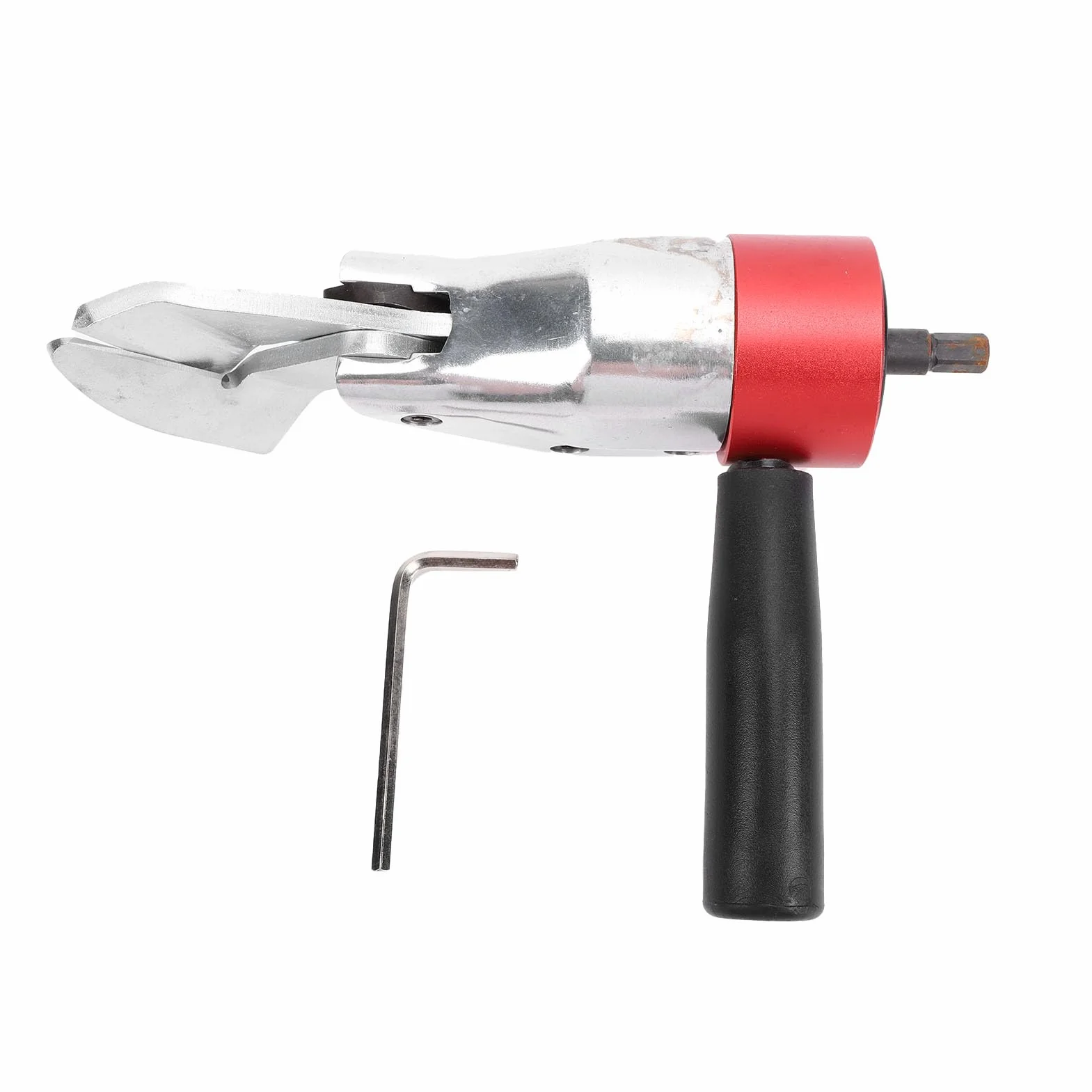 Jeanoko Przystawka do wierteł ścinających do Metalu do Szybkiego Cięcia żelaza, Aluminium i Stali Nierdzewnej z Obrotowym Uchwytem dla Profesjonalistów i Entuzjastów Majsterkowania
