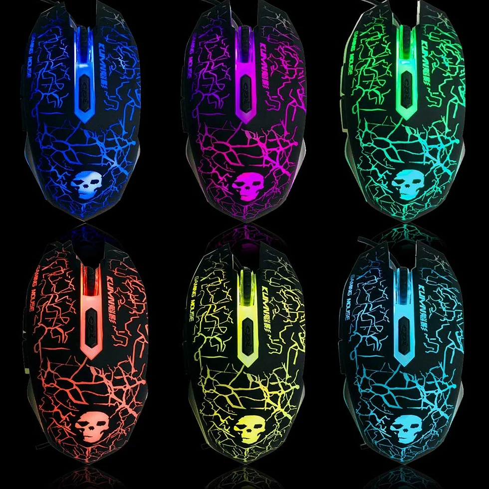 Zestaw klawiatury i myszy do gier UK Układ Ergonomiczna klawiatura do gier Rainbow podświetlana + 2400DPI 6 przycisków optycznych USB Rainbow LED Gaming Mouse + DARMOWA podkładka pod mysz