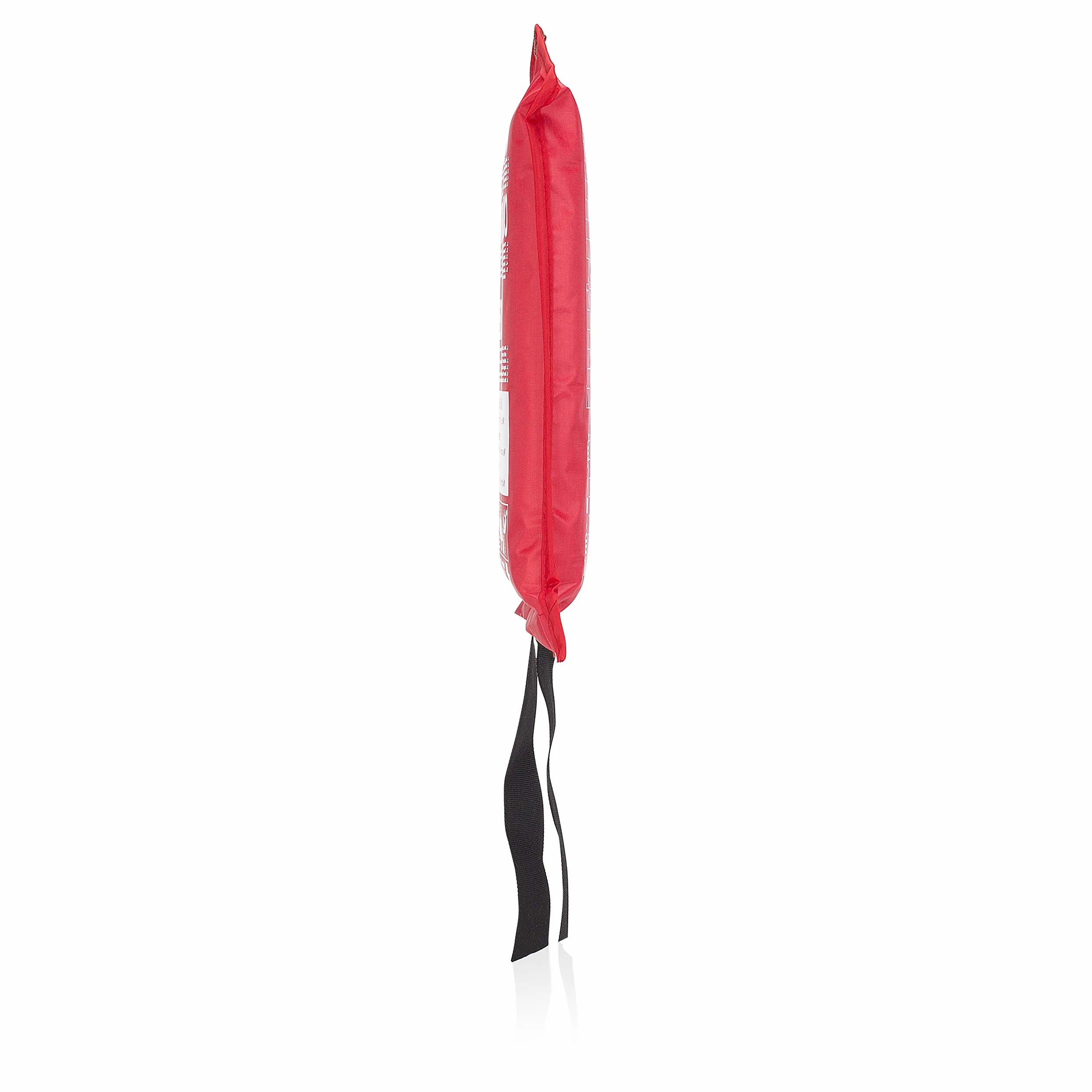 Smartwares Koc gaśniczy – 100 x 100 cm – ściereczka z włókna szklanego – do pierwszej pomocy – w zestawie torba ochronna z oczkiem do zawieszenia – zgodnie z EN1869:1997-10.014.60