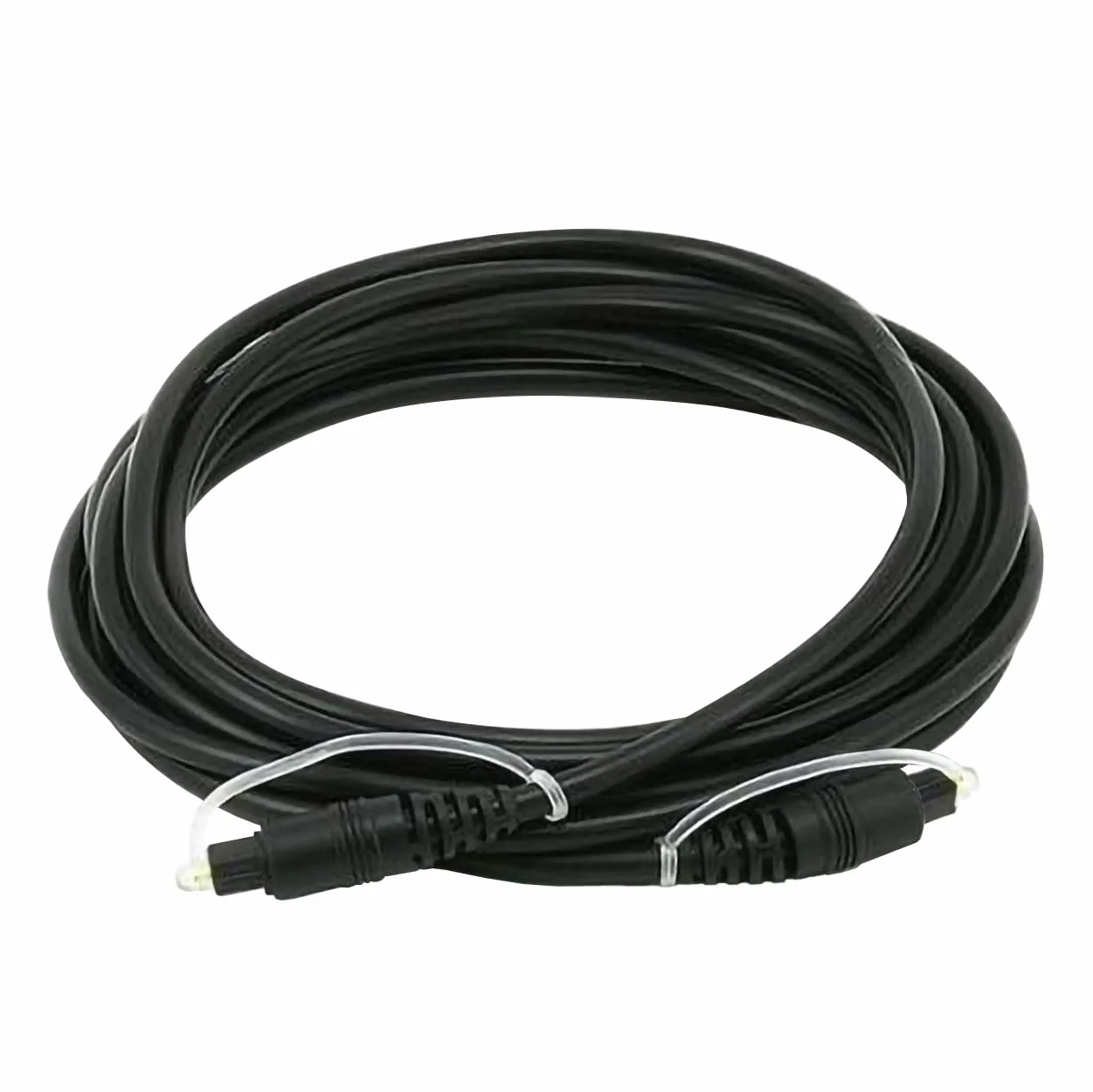 PremiumCord Kabel Audio Toslink 2m Męski Na Męski Cyfrowy Pozłacany Czarny