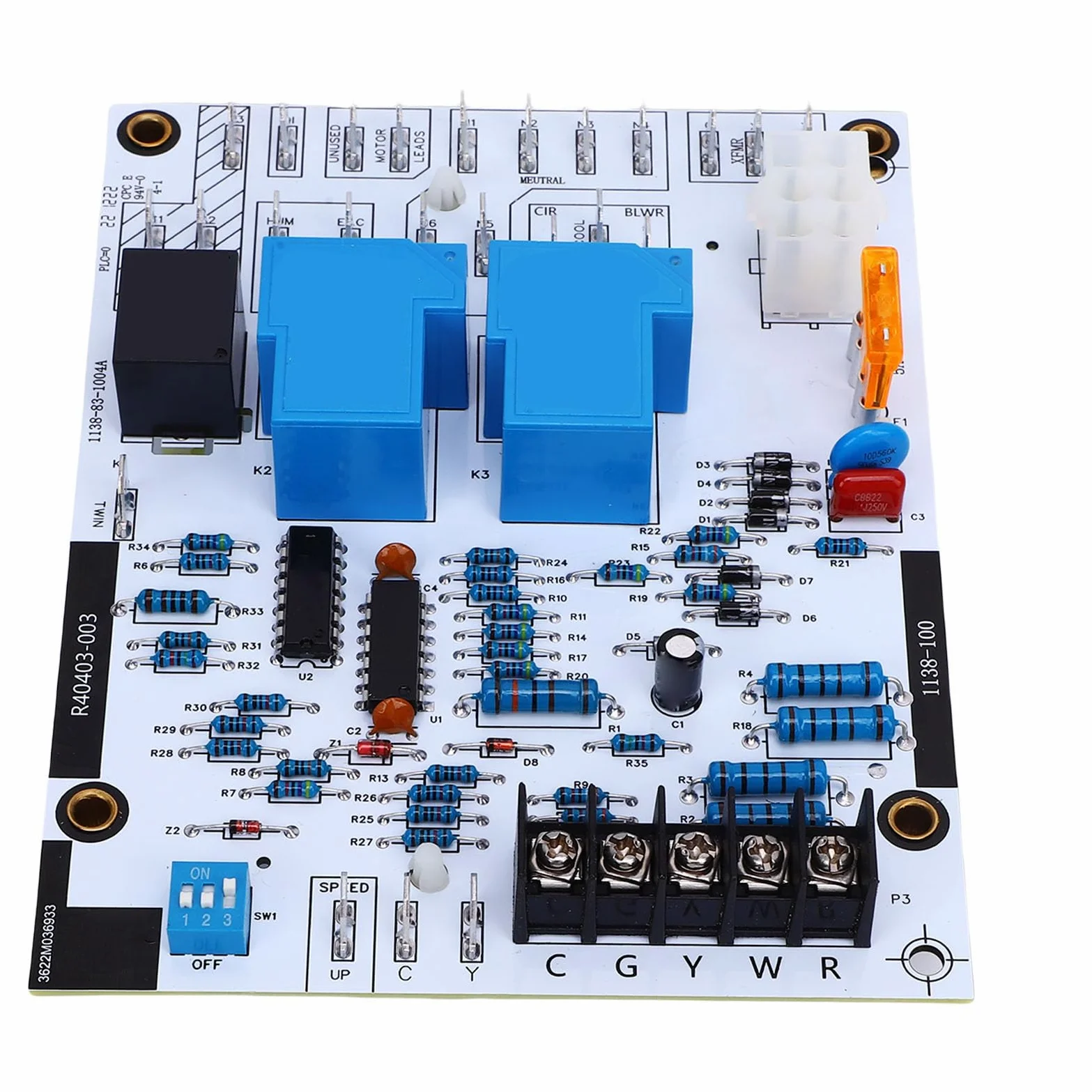R40403-003 wymiana płytki obwodu sterującego dmuchawy pieca dla 40403-001 40403-002 40403-003 20054502 ST9120 A B C płyta sterowania dmuchawą