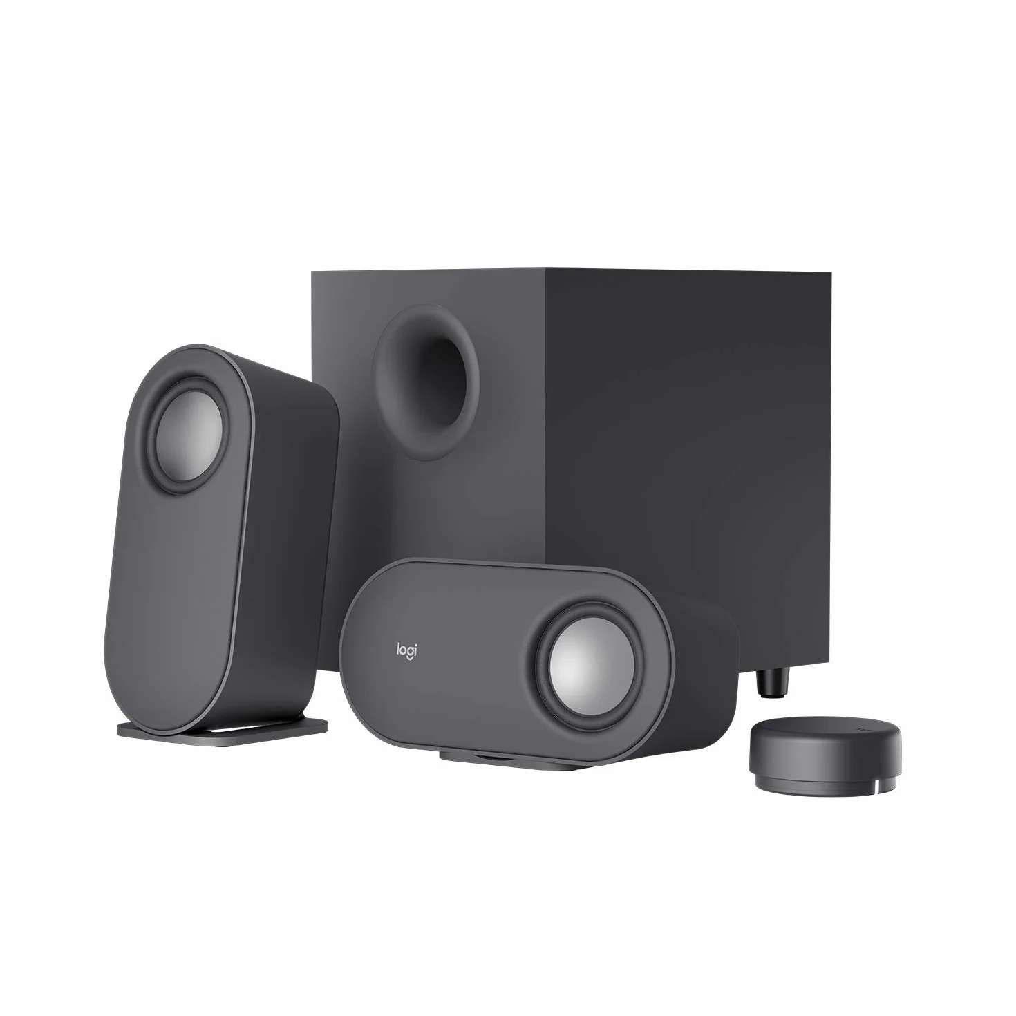 Logitech Z407 Bluetooth Głośniki komputerowe z subwooferem, sterowanie bezprzewodowe, czarny
