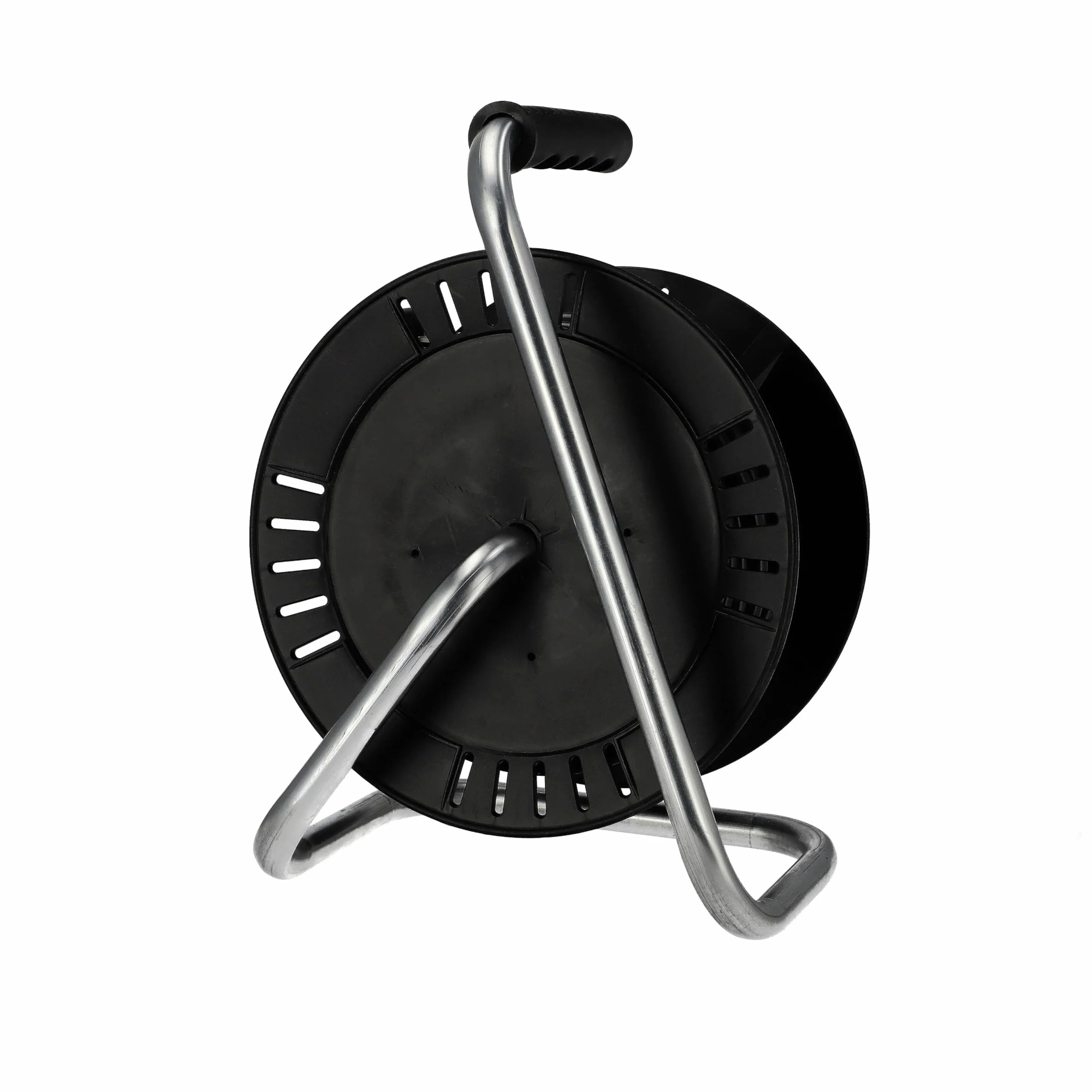 Przedłużacz Bębnowy Budowlany 40 m Mocny IP44 - Rolka Kablowa z 4 Gniazdami Schuko 3×2,5 mm² - Bęben Kablowy Ogrodowy 230V 3300W - Przedłużacz Zewnętrzny do Ogrodu, Garażu - Horoz Electric