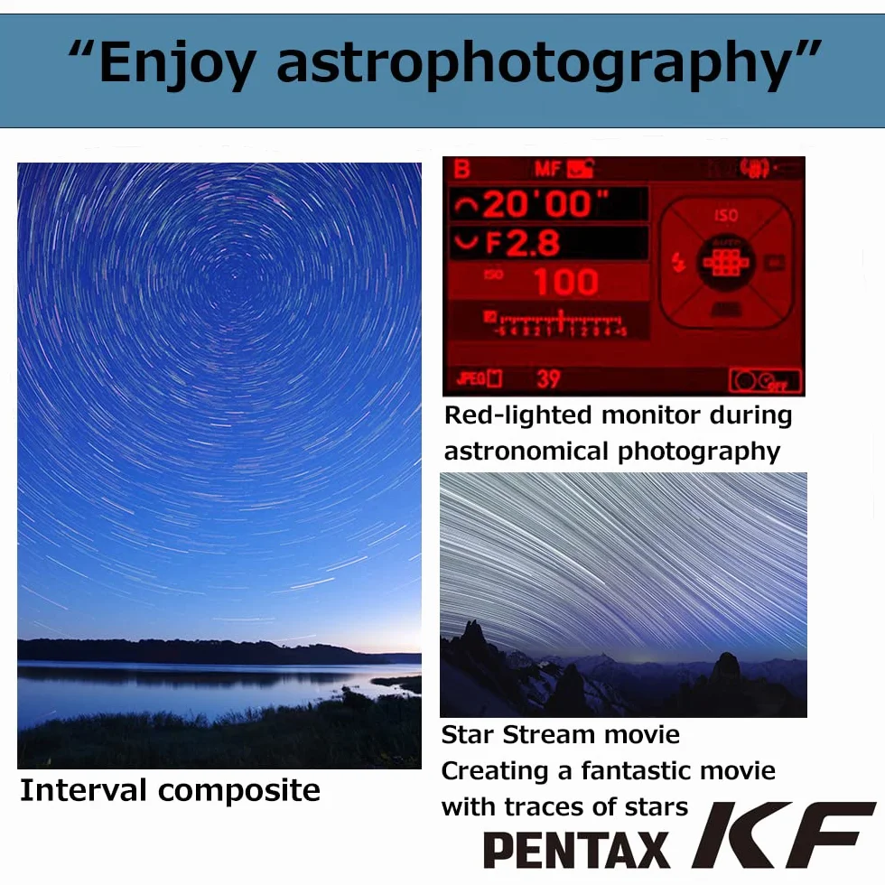 PENTAX KF korpus lustrzanki cyfrowej APS-C odporny na kurz warunki atmosferyczne ruchomy ekran LCD czarny
