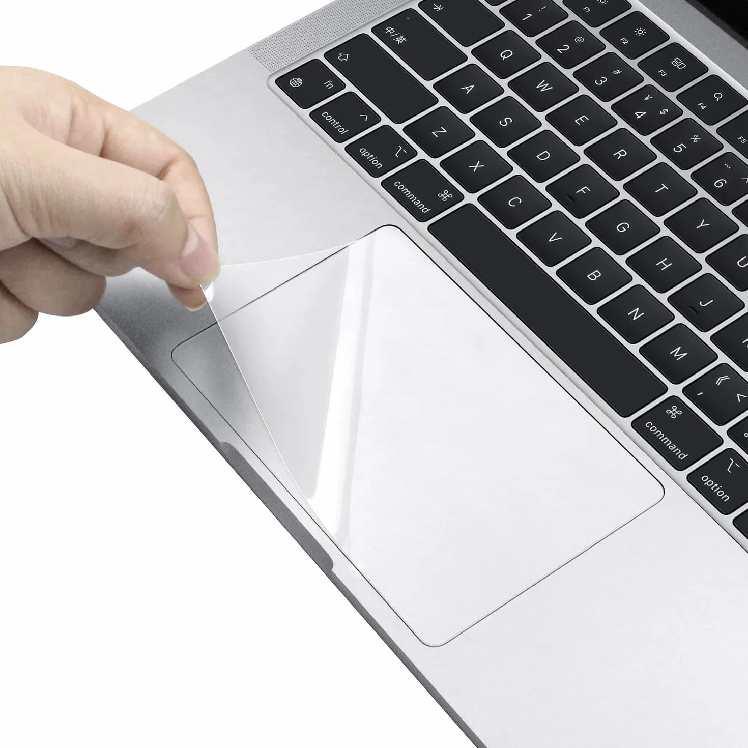 Ochraniacz na gładzik do MacBooka Air 38.9 cm (A3241, układ M4), przezroczysty pokrowiec na panel dotykowy do laptopa, akcesoria ochronne do MacBooka Air 15,3 cala (38.9 cm)