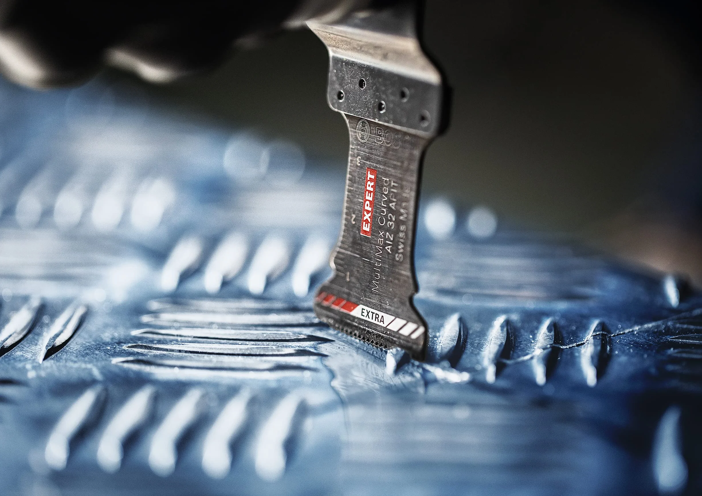 Bosch 1x Brzeszczoty do cięcia wgłębnego EXPERT MultiMax AIZ 32 APILT (do Tworzywa włókniste GFK, CFK, Cegła, Szerokość 32 mm, Professional Akcesoria Narzędzie wielofunkcyjne)