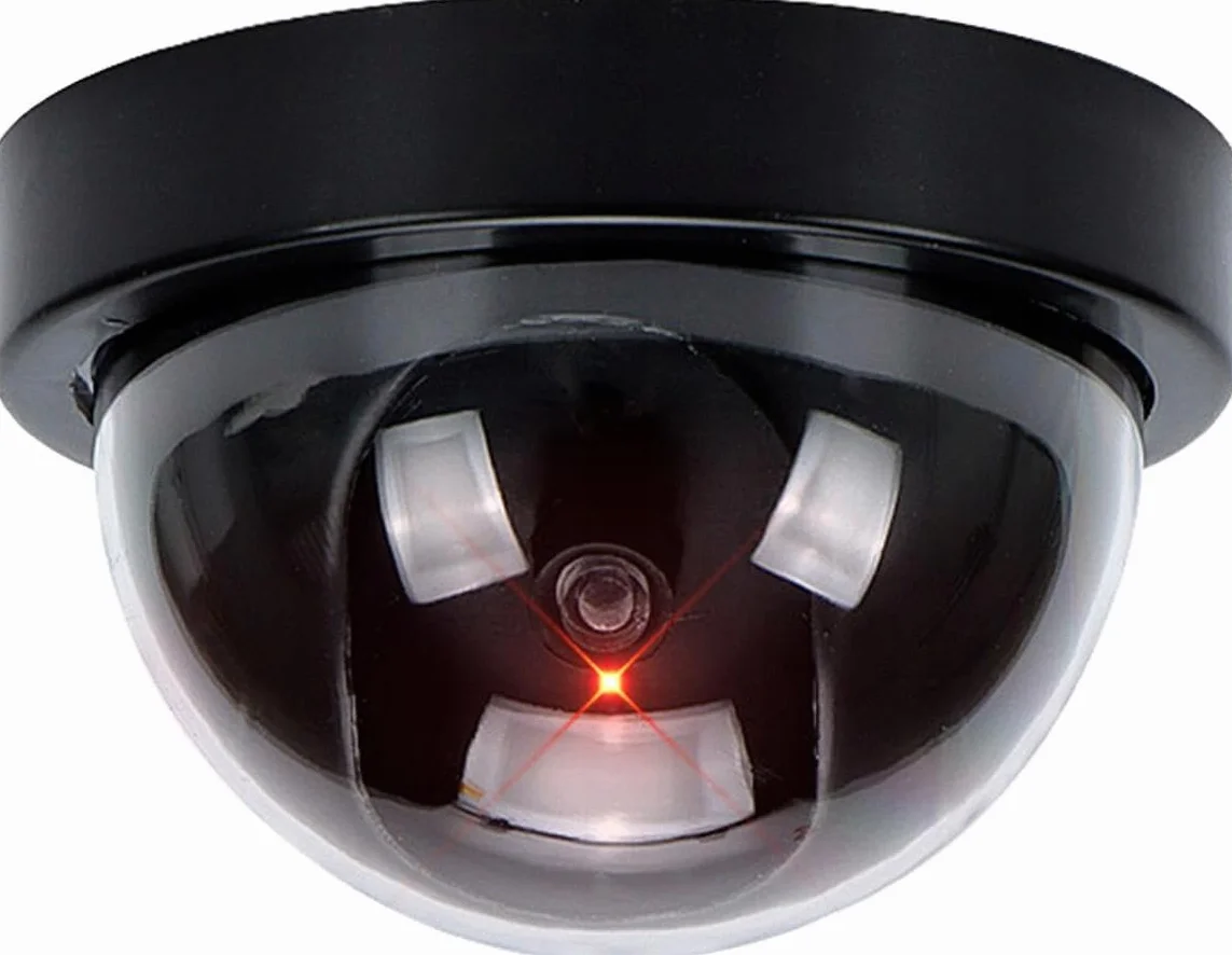 Kamera CCTV kopułka obrotowa LED zasilanie 2xAA