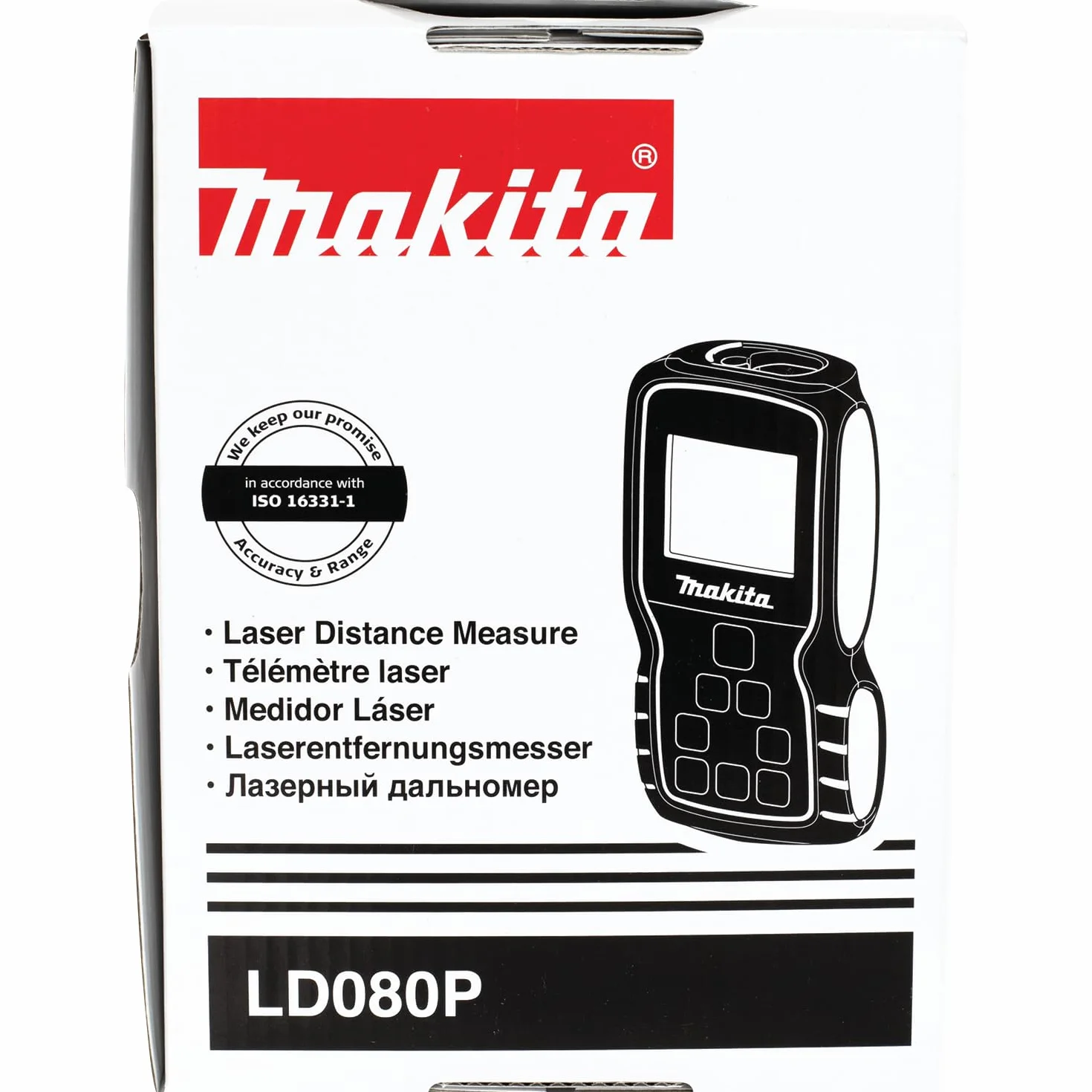 Makita LD080P laserowy pomiar odległości z bateriami AAA