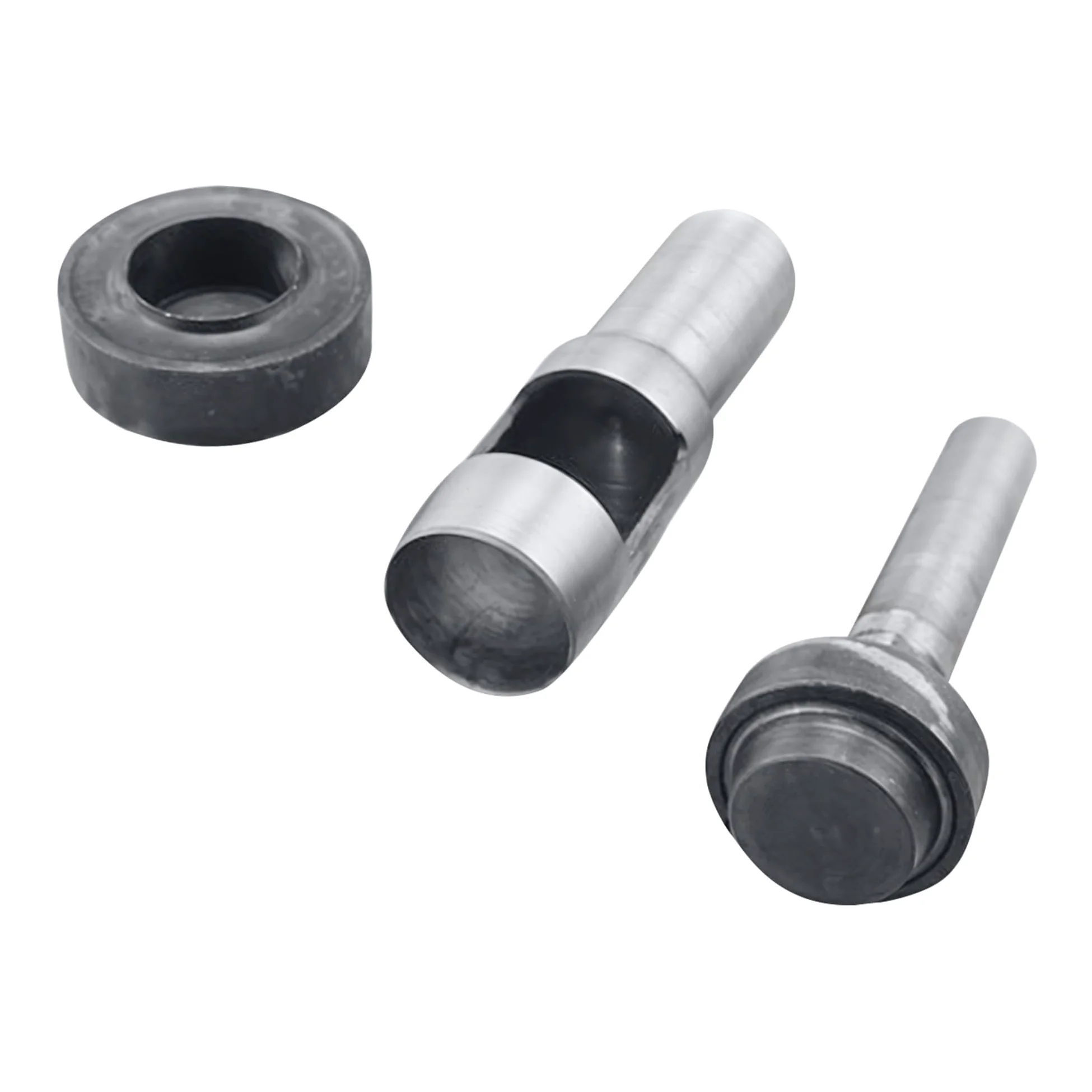 40 mm oczka oczka osadcze zestaw narzędzi do mocowania – zestaw 3 sztuk, podstawa, dziurkacz i dziurkacz do rzemiosła skórzanego, dżinsów, banerów winylowych, scrapbookingu i projektów artystycznych i rzemieślniczych