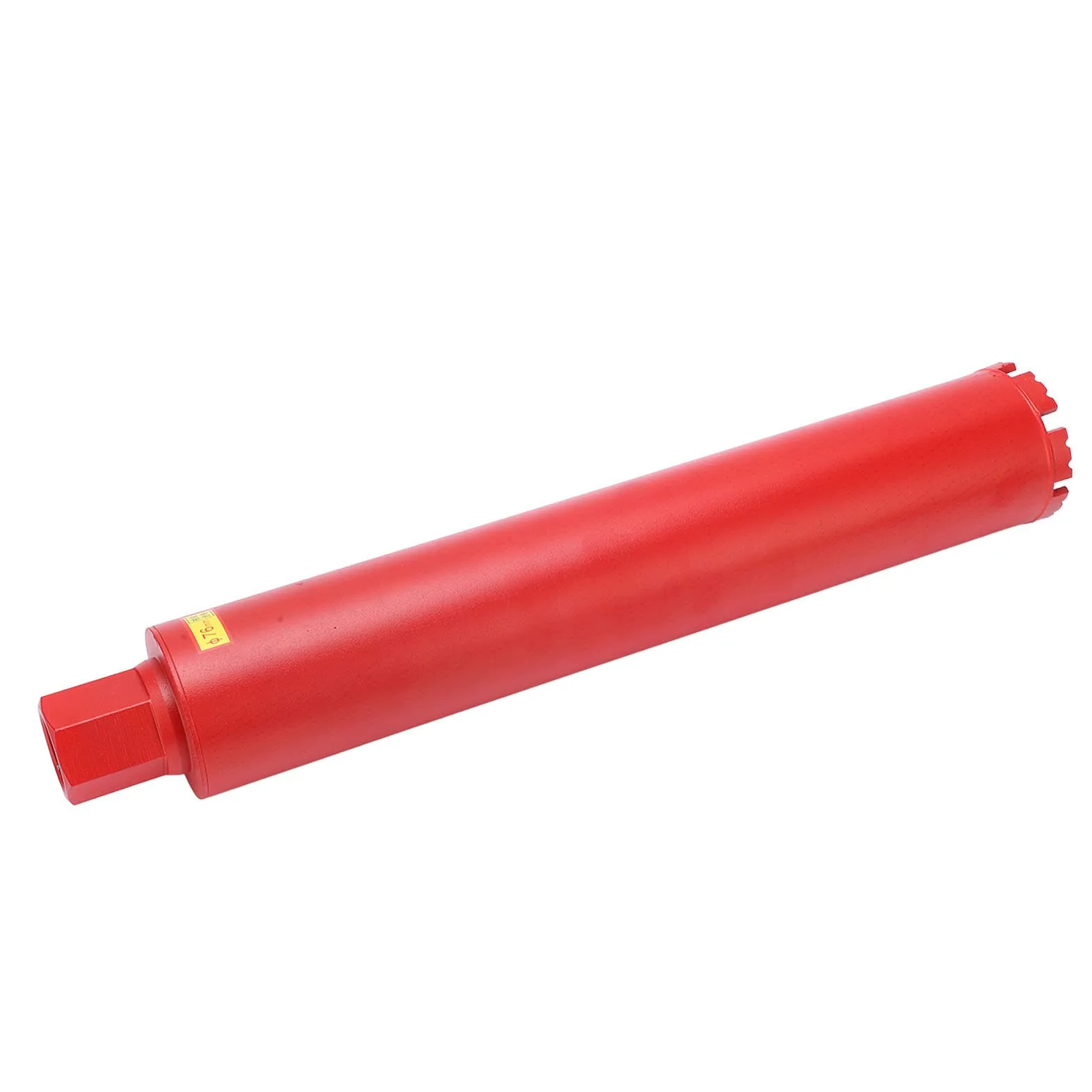 Wiertło mokrego rdzenia diamentowego uniwersalne gwint Solidne wiertło wodne dla betonu marmurowego z cegły Diamentowy stal 450 mm 17,7 cala (76 mm)