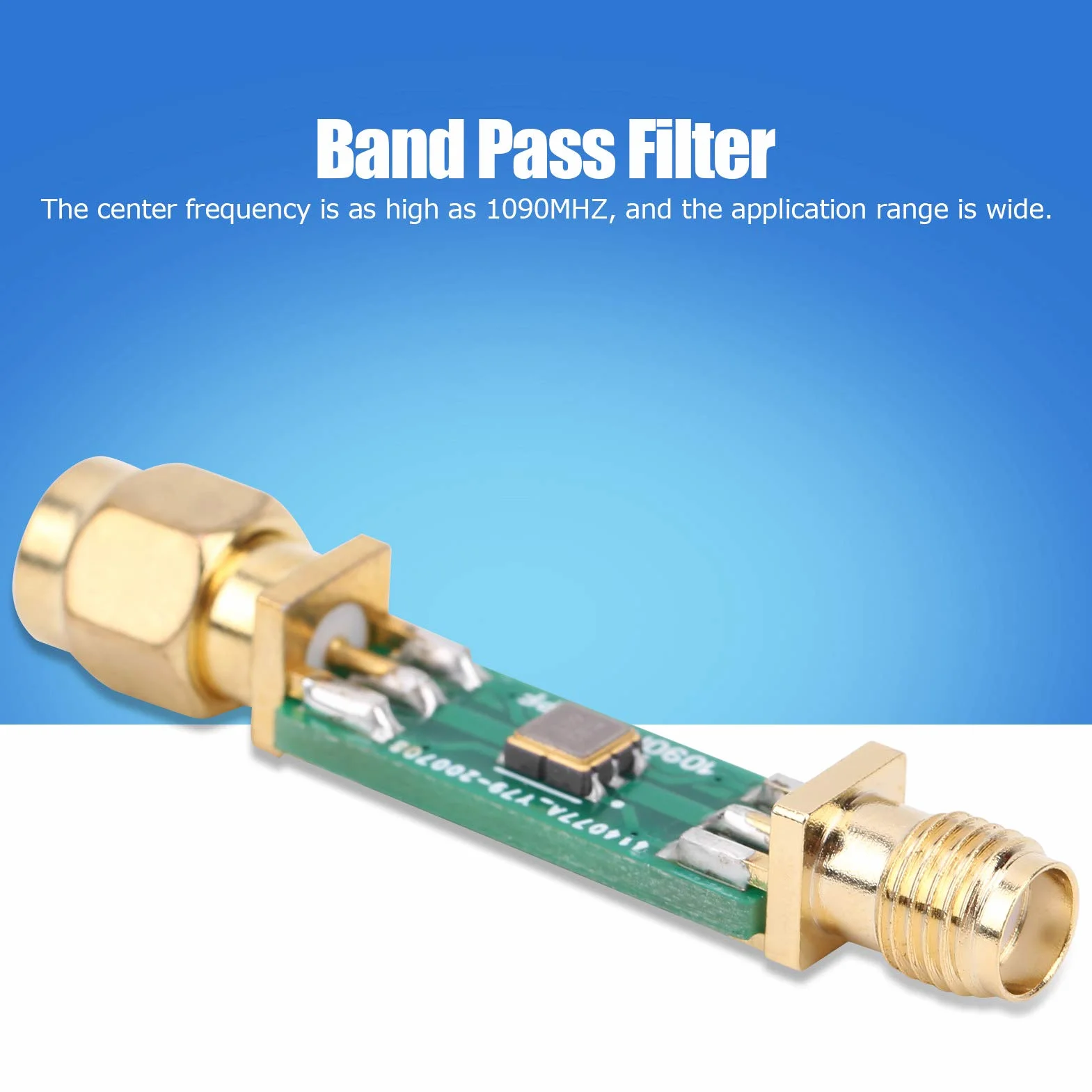 Filtr pasmowy BPF 1090 MHz, filtr anty-zakłóceniowy PCB, komponenty elektroniczne