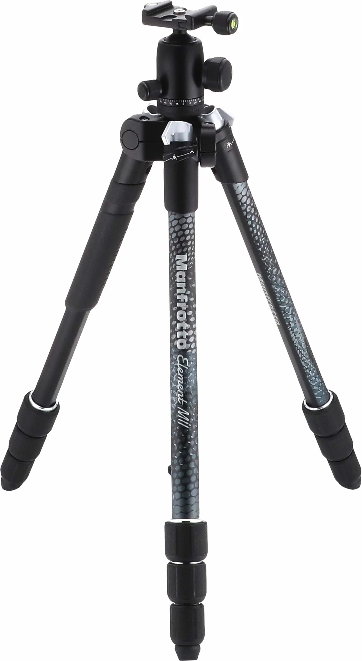MANFROTTO Trépied Element MII aluminium noir 4 sections BH