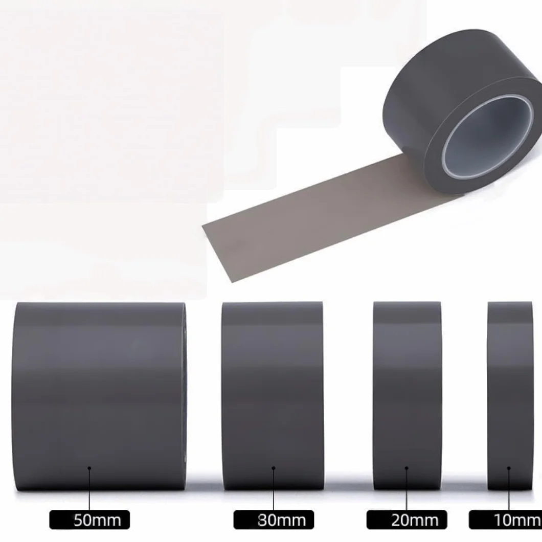 Taśma foliowa PTFE Premium - grubość 0,09 mm ~ 0,25 mm, taśma izolacyjna odporna na wysokie temperatury, 1 rolka(0.13mmx35x10000mm)