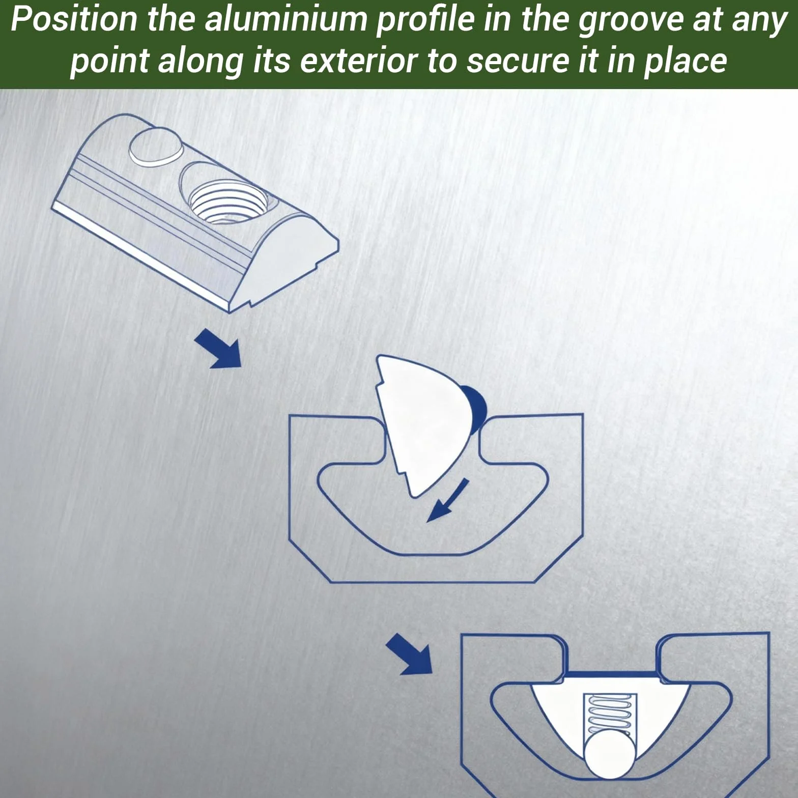 Kamienie rowkowe M6 z kulką, 45 sztuk, kamień do profilu aluminiowego 30 x 30, rowek 8, nakrętka przesuwna M6, stal węglowa, nakrętka ślizgowa z kulką sprężynową do drukarki 3D, frezarki CNC