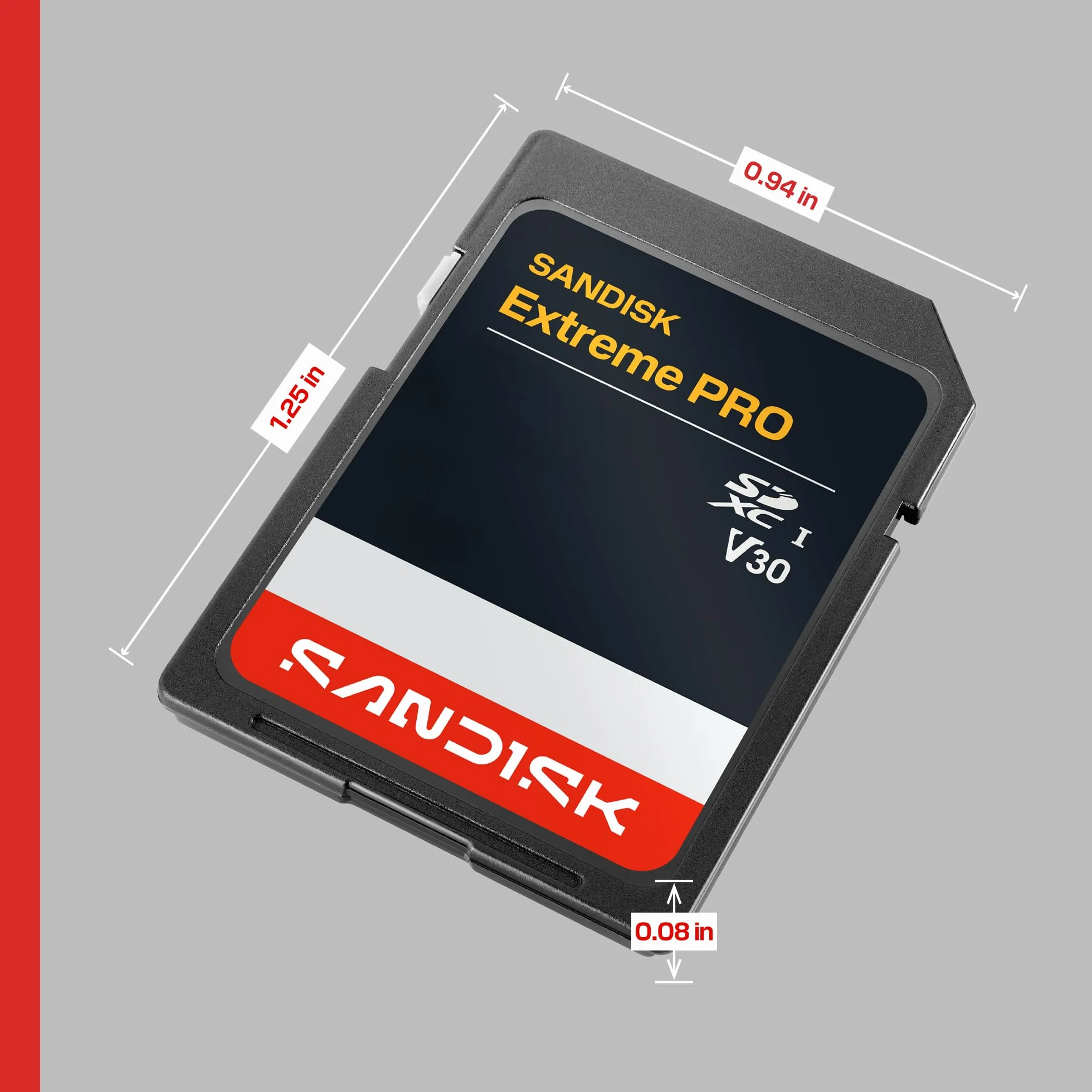 SANDISK Extreme PRO Karta SD UHS-I 64 GB 200 MB/s odczyt 90 MB/s zapis U3 V30 4K UHD