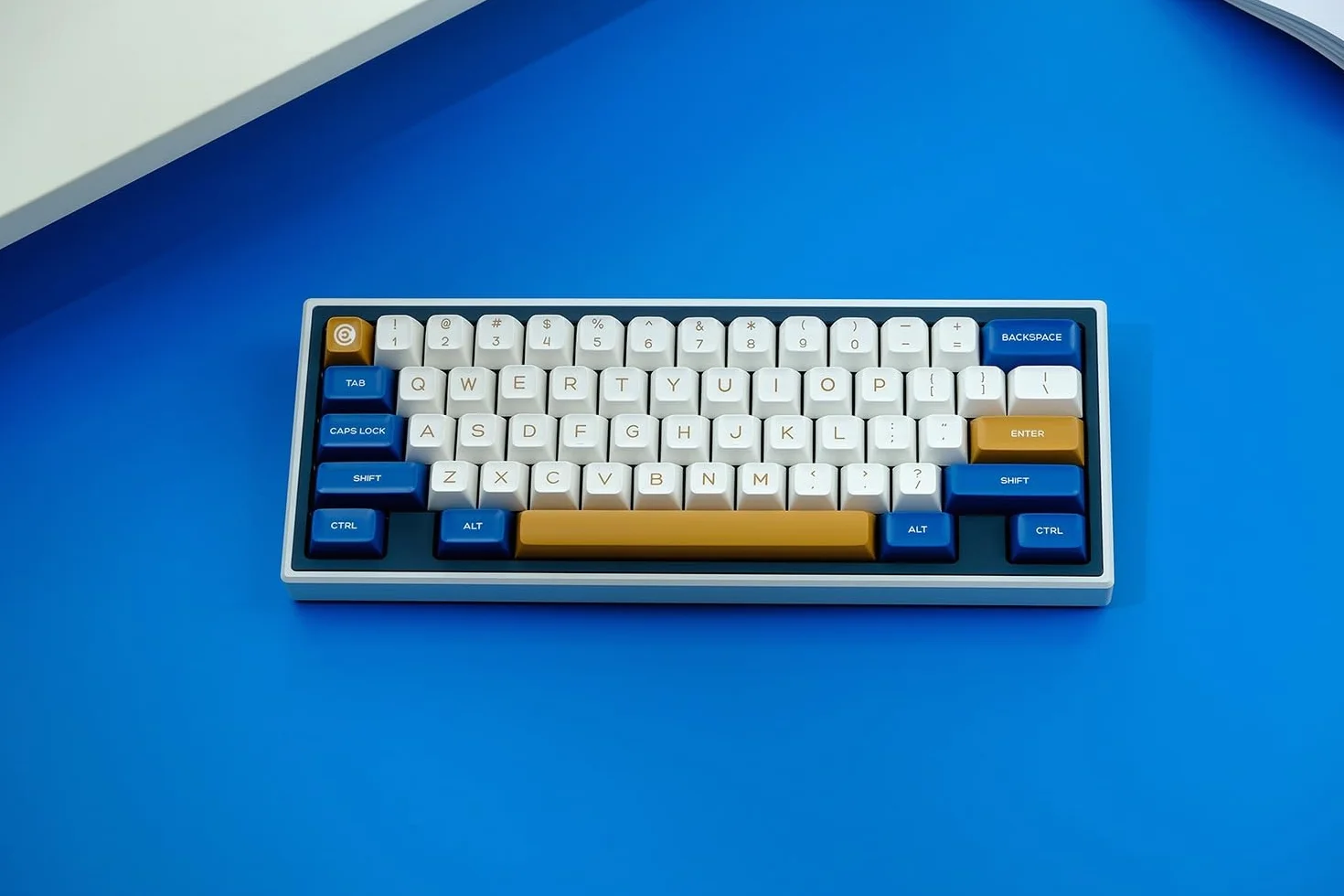 Two-color Keycaps, 160 Keys/ABS/SA Profile/Doubleshot Keycap For MX Switch Custom Mechanical Keyboard (Color : Blue+White)