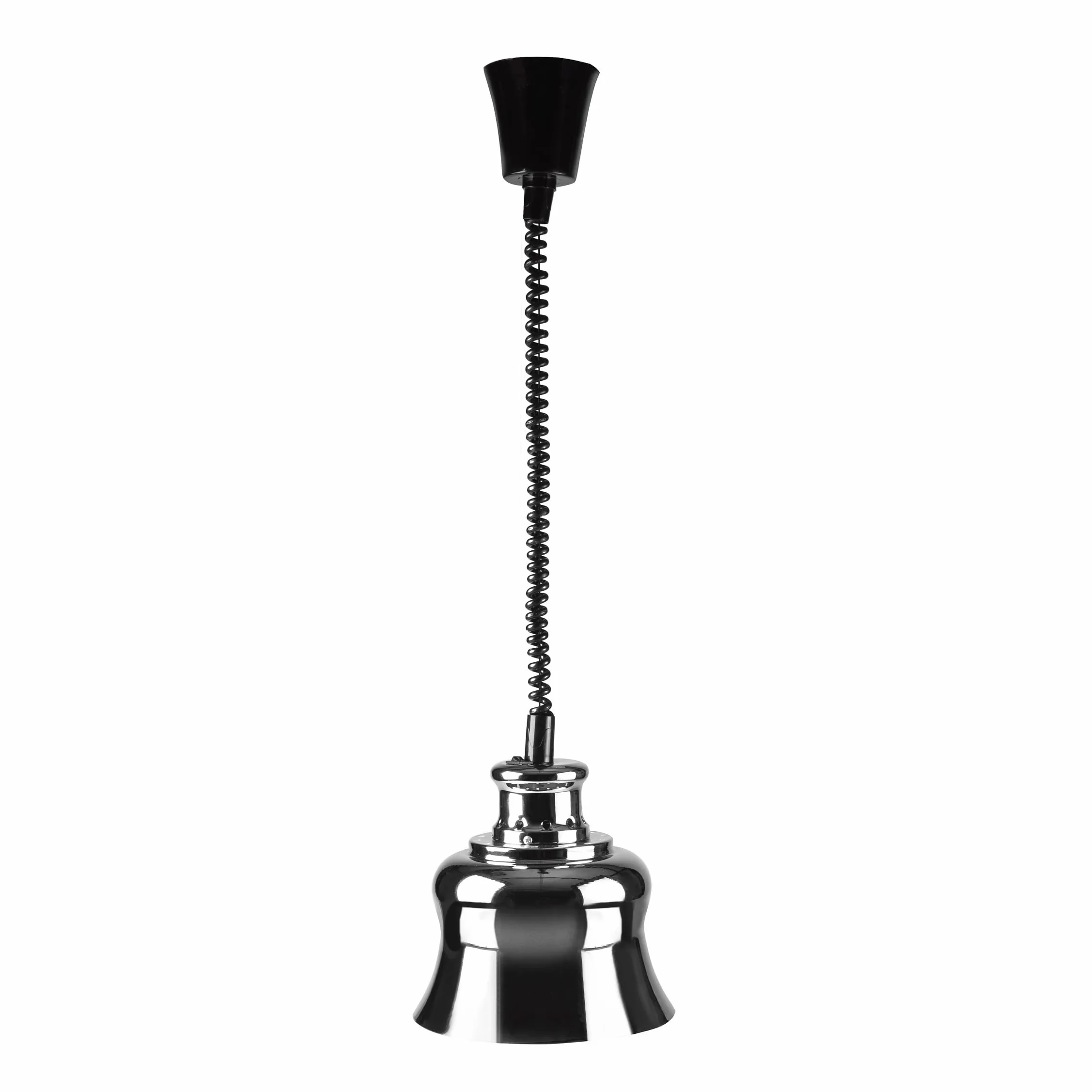 Lacor energooszczędna lampa na podczerwień i kabel wysuwany o mocy 275 W, chrom