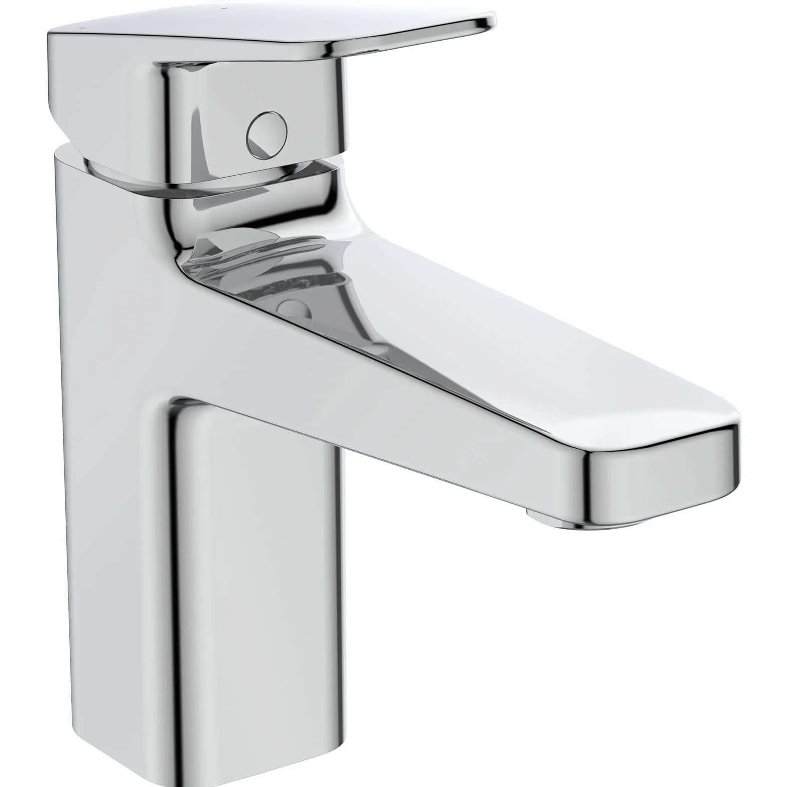 Ideal Standard BD228AA Ceraplan armatura umywalkowa z zestawem odpływowym z przyciskiem do ciągnięcia, wysokość wypływu 88 mm