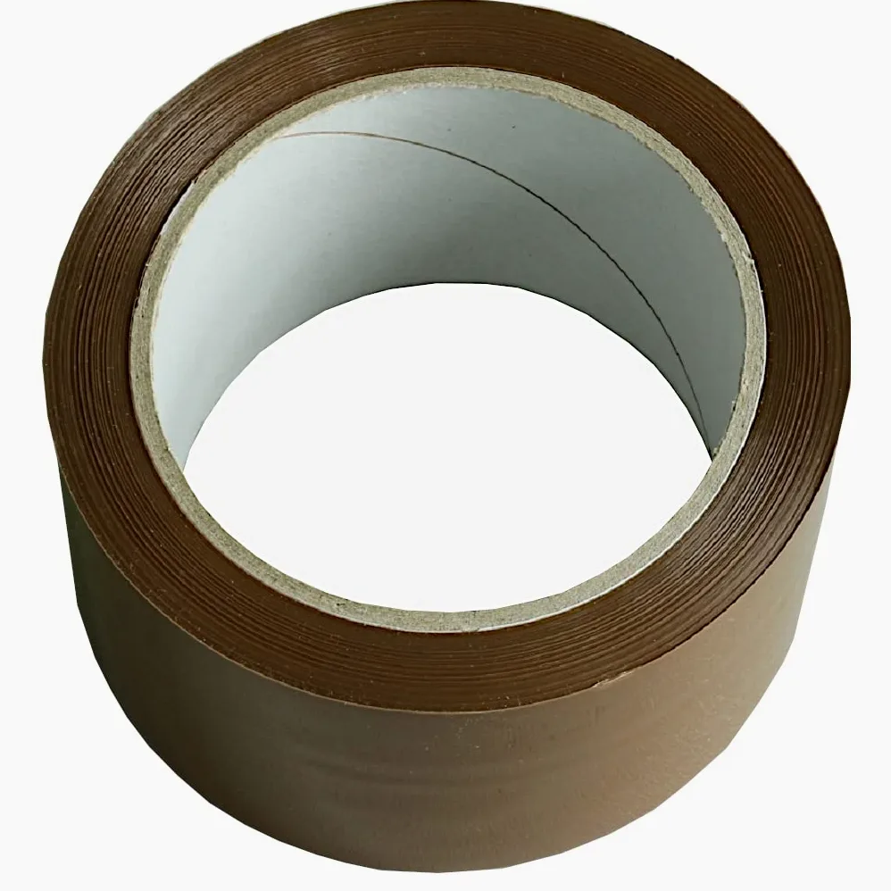 TIBU Taśma klejąca do pakowania 66 m x 50 mm 36 sztuk - ciche zwijanie
