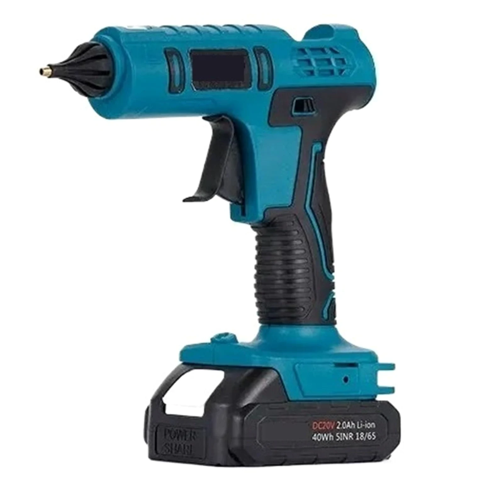 Pistolet do klejenia na gorąco Bezprzewodowy Elektryczny Pistolet Do Klejenia Na Gorąco Do Akumulatora 18V 11mm Klej W Sztyfcie Spawanie Na Gorąco Gorąca Wiatrówka Do Rzemiosła Domowego DIY do projekt