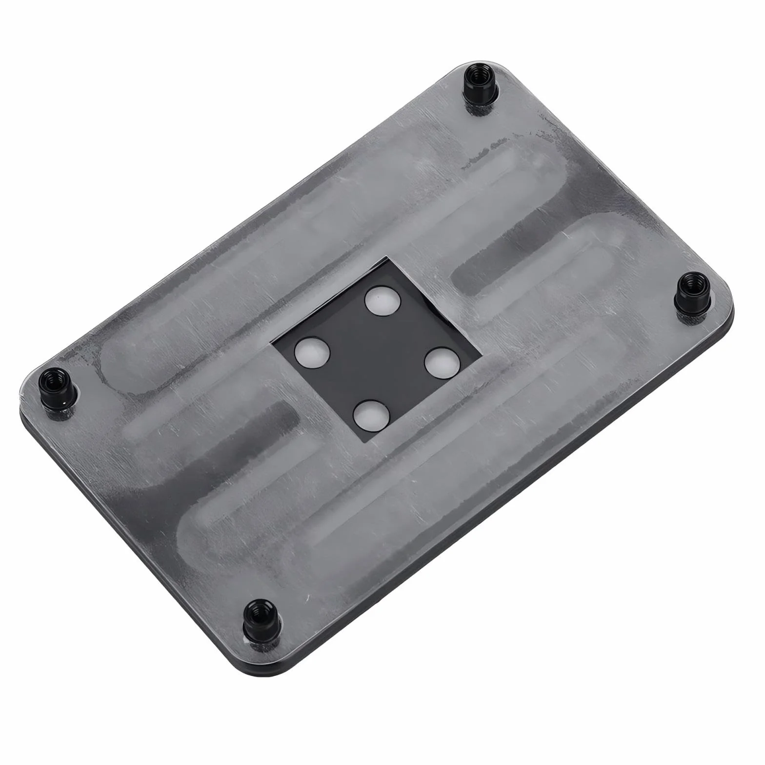 Płyta tylna do AM4, uchwyt do radiatora CPU Backplate Backplate Back Sheet Płyta chłodząca CPU, czarna